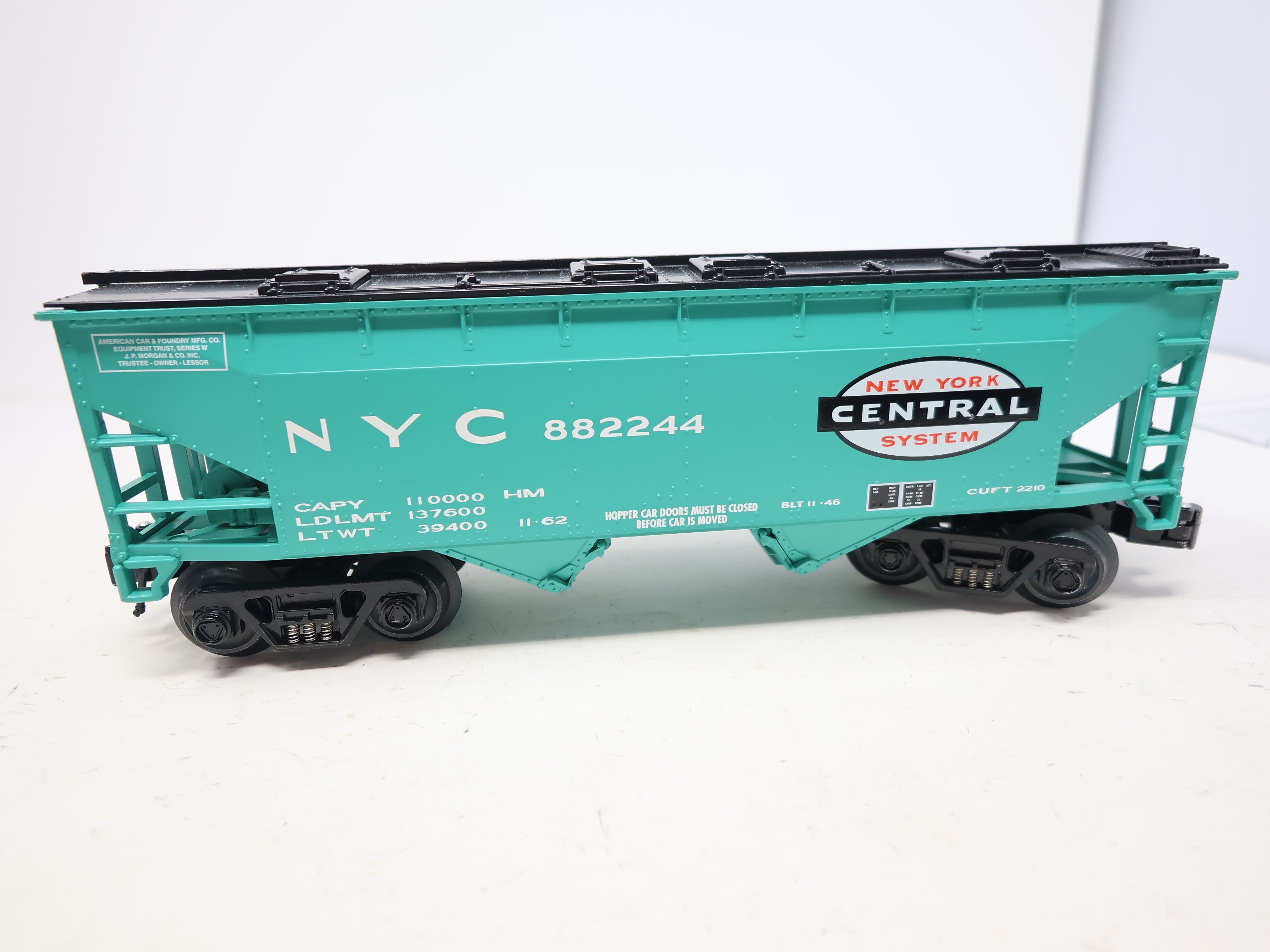 USED RMT 96321 O, Bopper Covered Hopper, New York Central NYC #882244