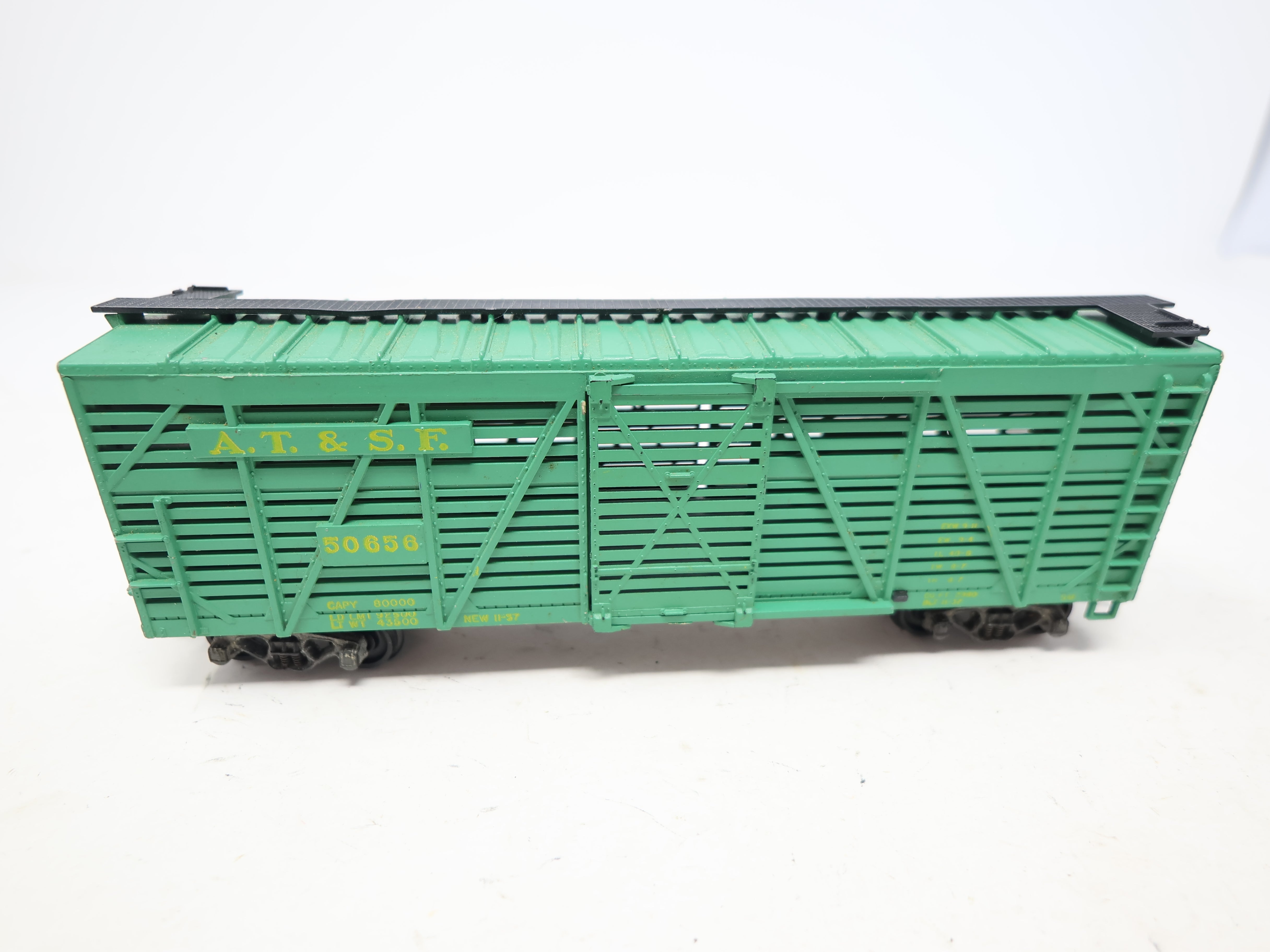 USED Athearn HO Scale, Stock Car, Santa Fe ATSF #50656