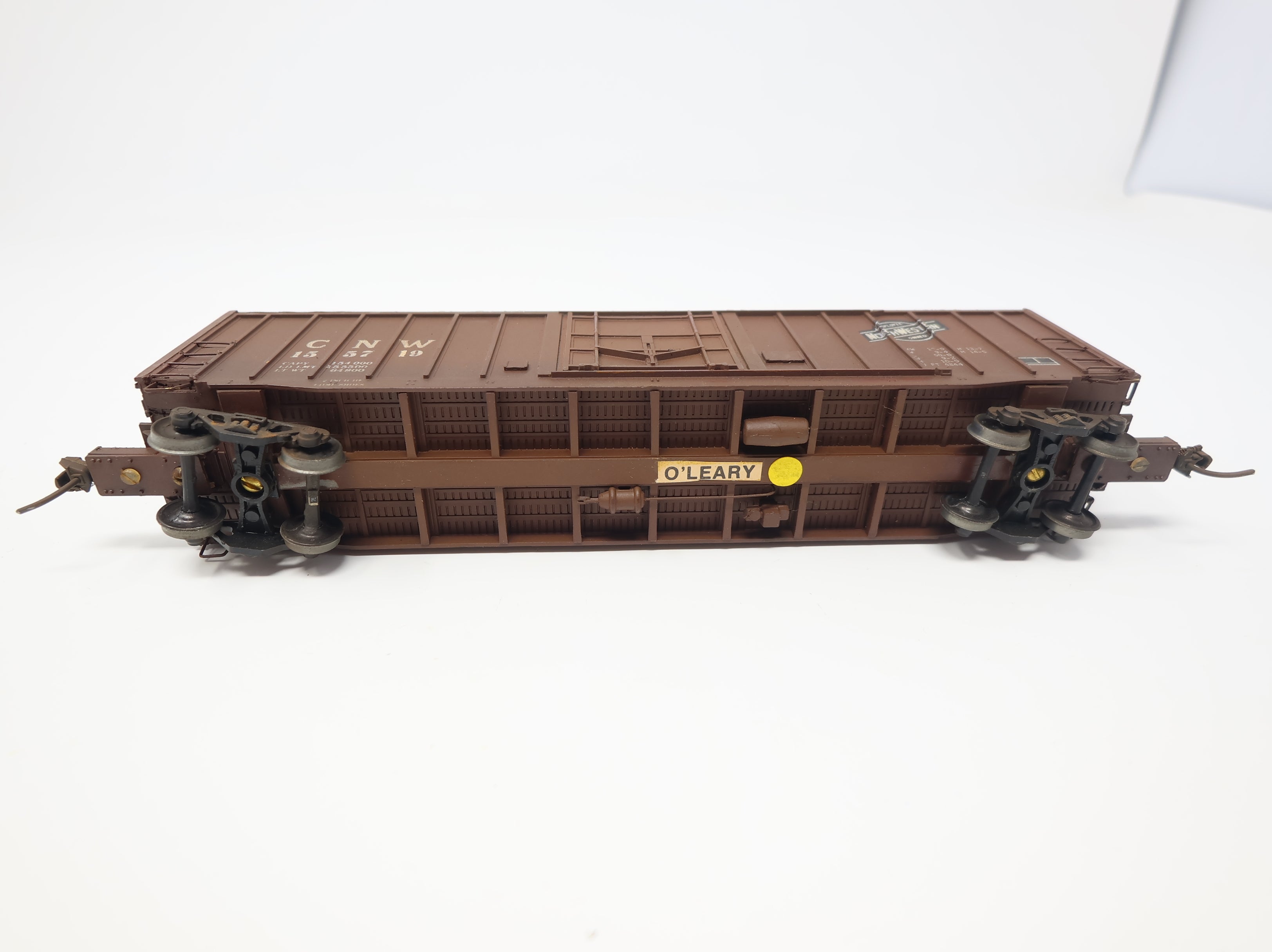 USED HO Scale 50' Box Car Chicago & North Western CNW #155719 Weathered