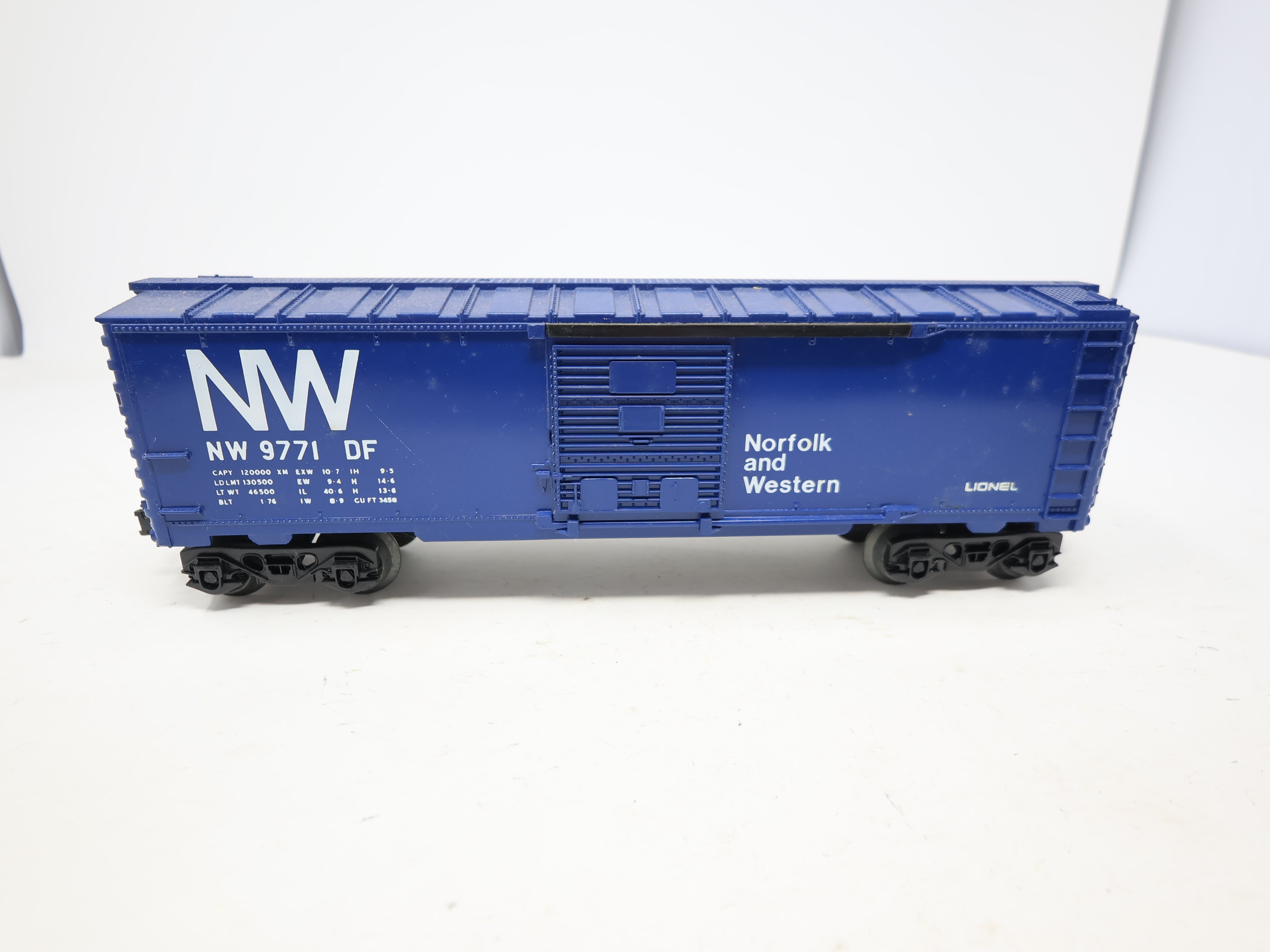 USED Lionel O, Box Car, Norfolk & Western NW #9771