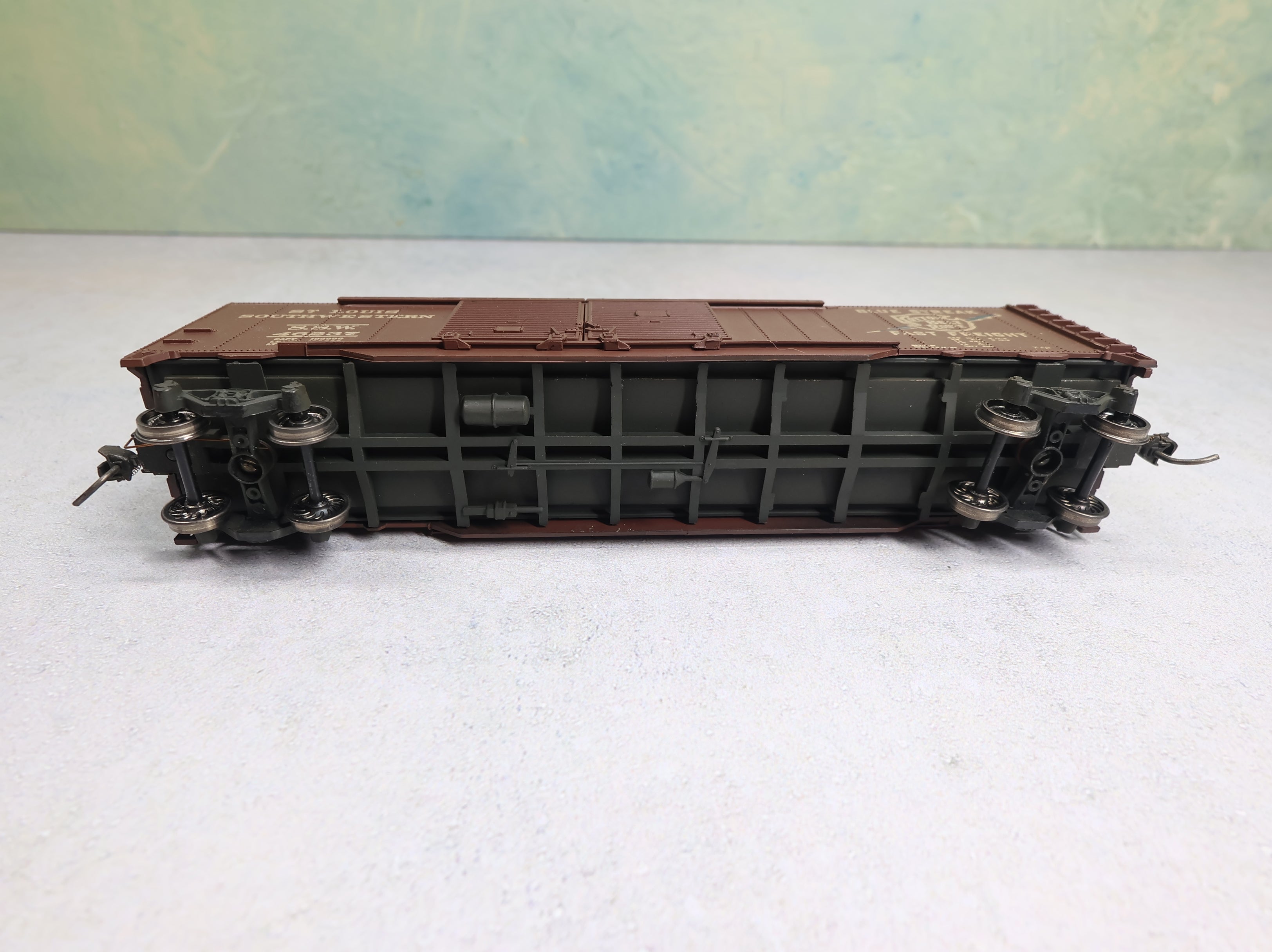 USED Athearn HO Scale 50' Box Car St. Louis Southwestern SSW #46237 Weathered