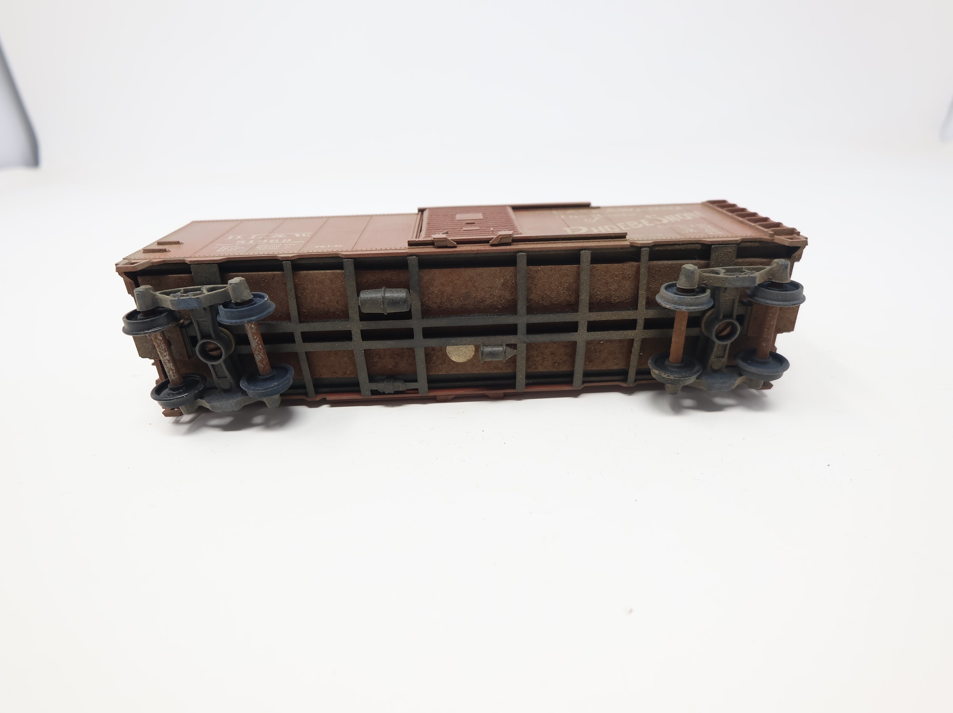 USED Athearn HO Scale 40' Steel Box Car Lackawanna DL&W #51969 Weathered