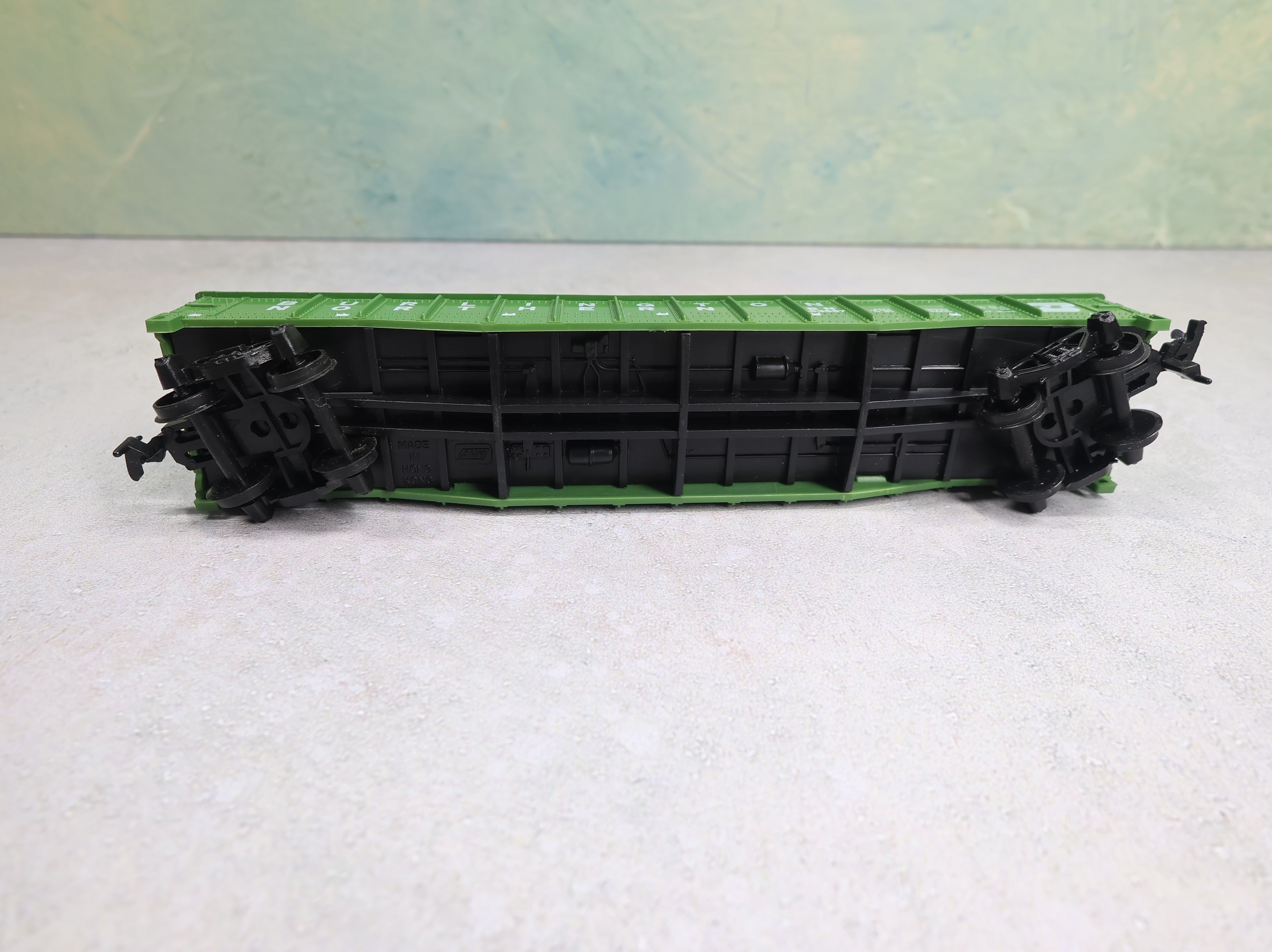 USED AHM HO Scale 50' Gondola Burlington Northern BN #553557