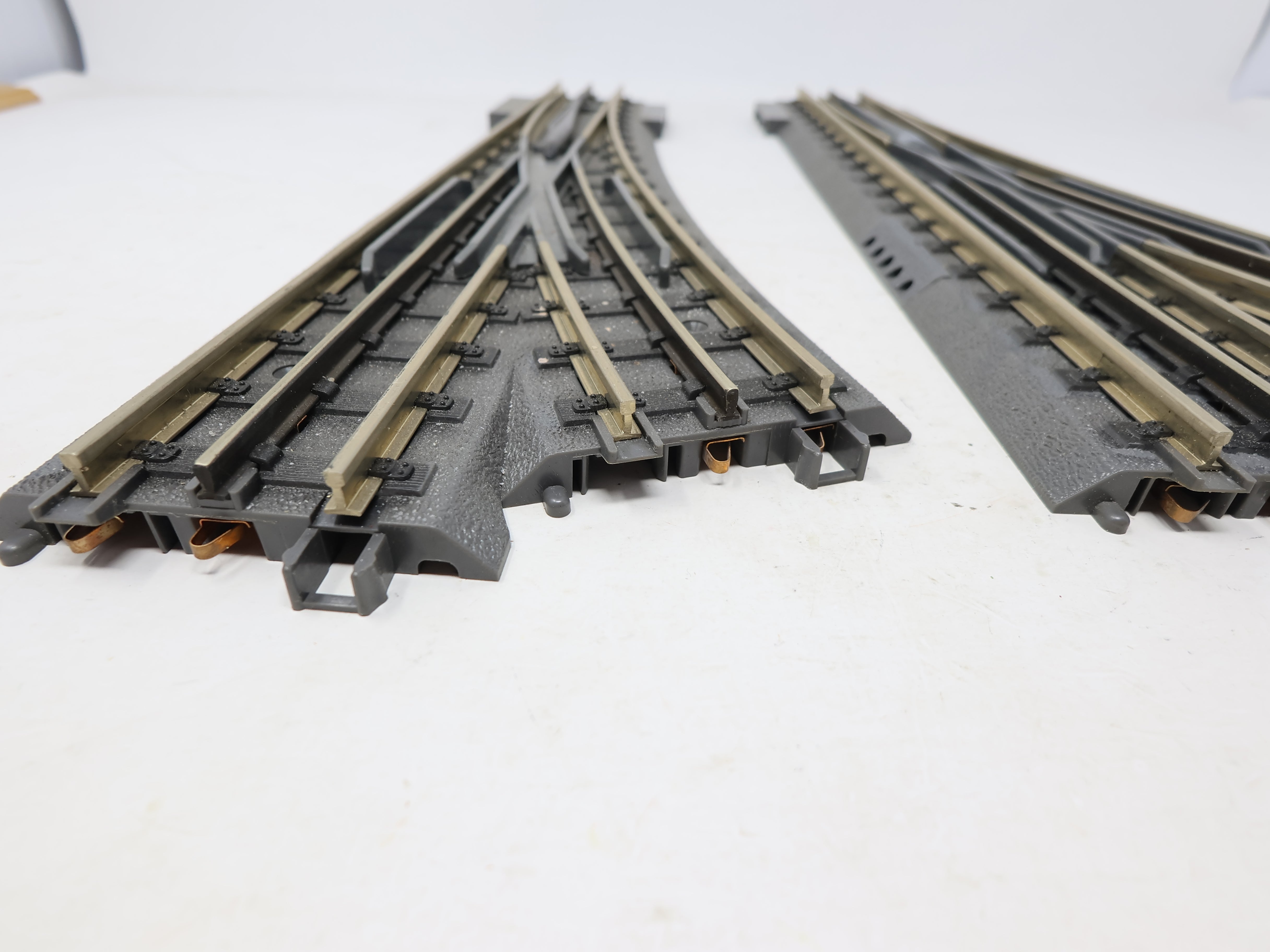 USED MTH Rail King O, Lot of 2 - Left Hand O-72 Switches