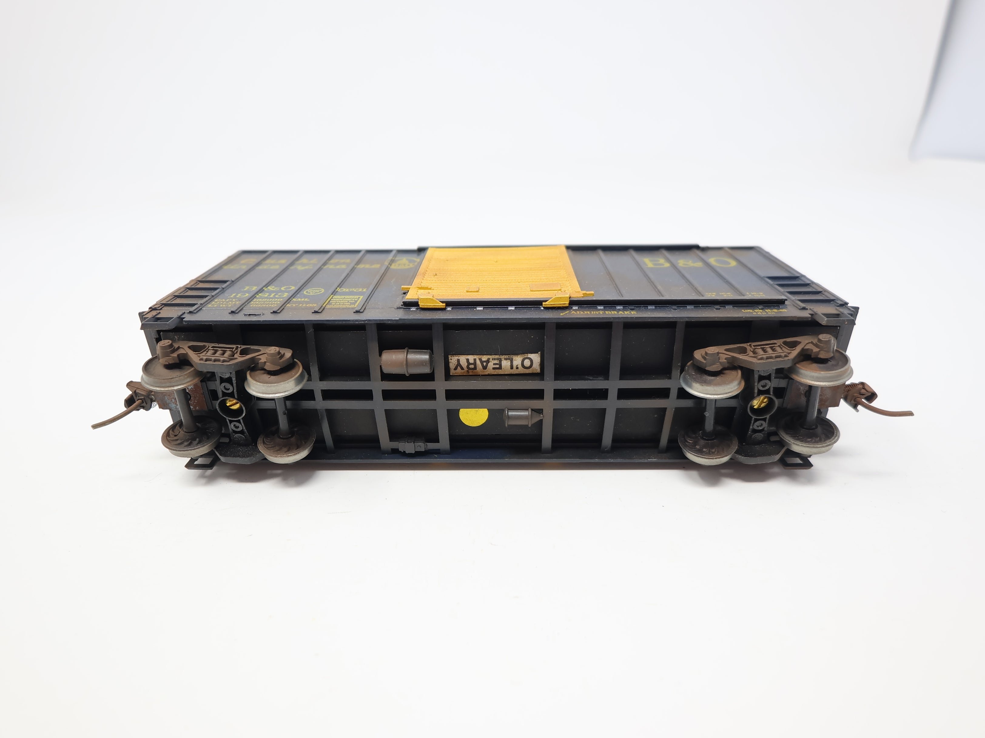 USED Athearn HO Scale 40' Hi Cube Box Car Baltimore and Ohio B&O #19813 Weathered