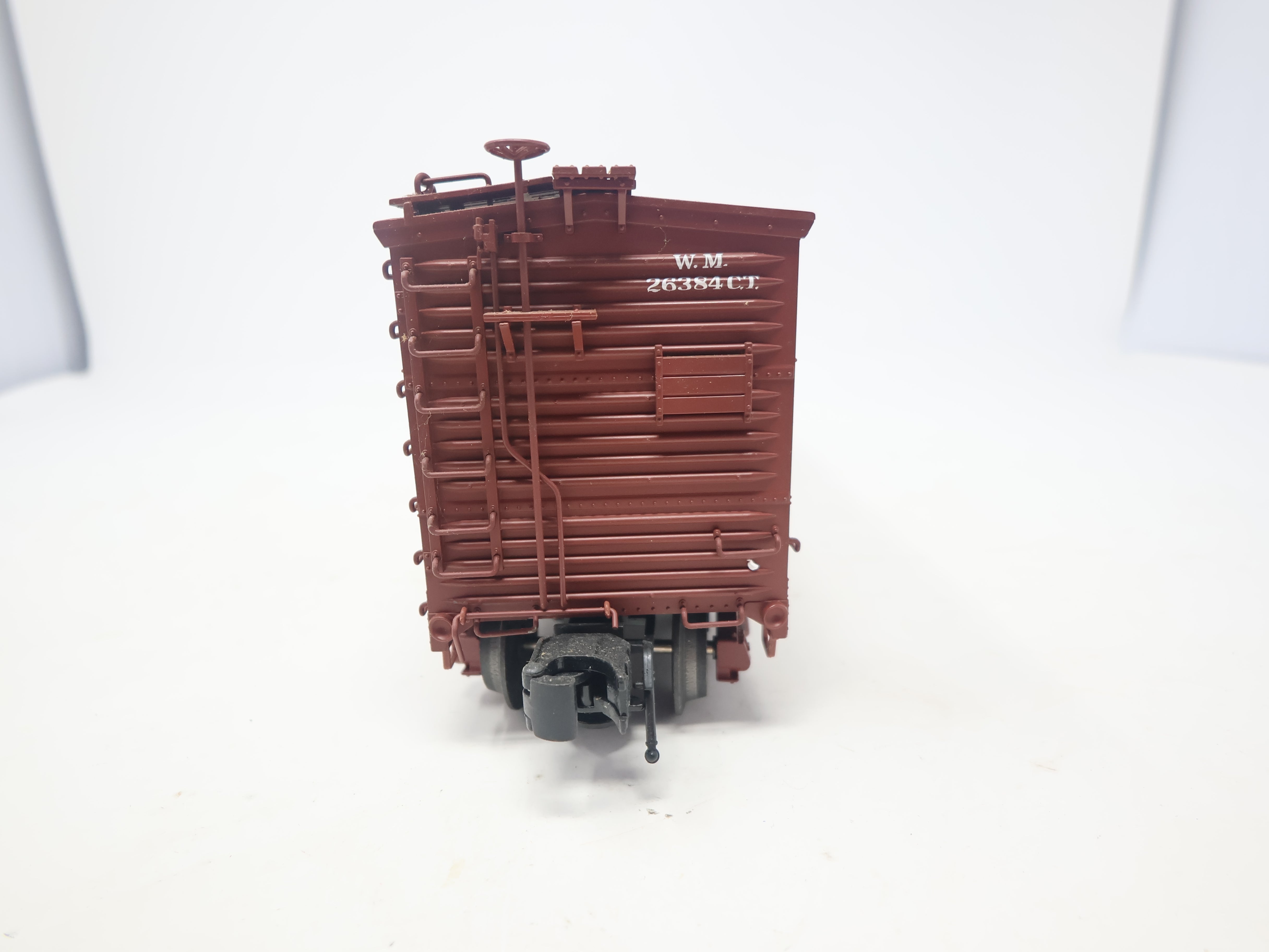 USED Atlas 1666635 O, Single Sheathed Box Car, Western Maryland WM #26384, 3-Rail