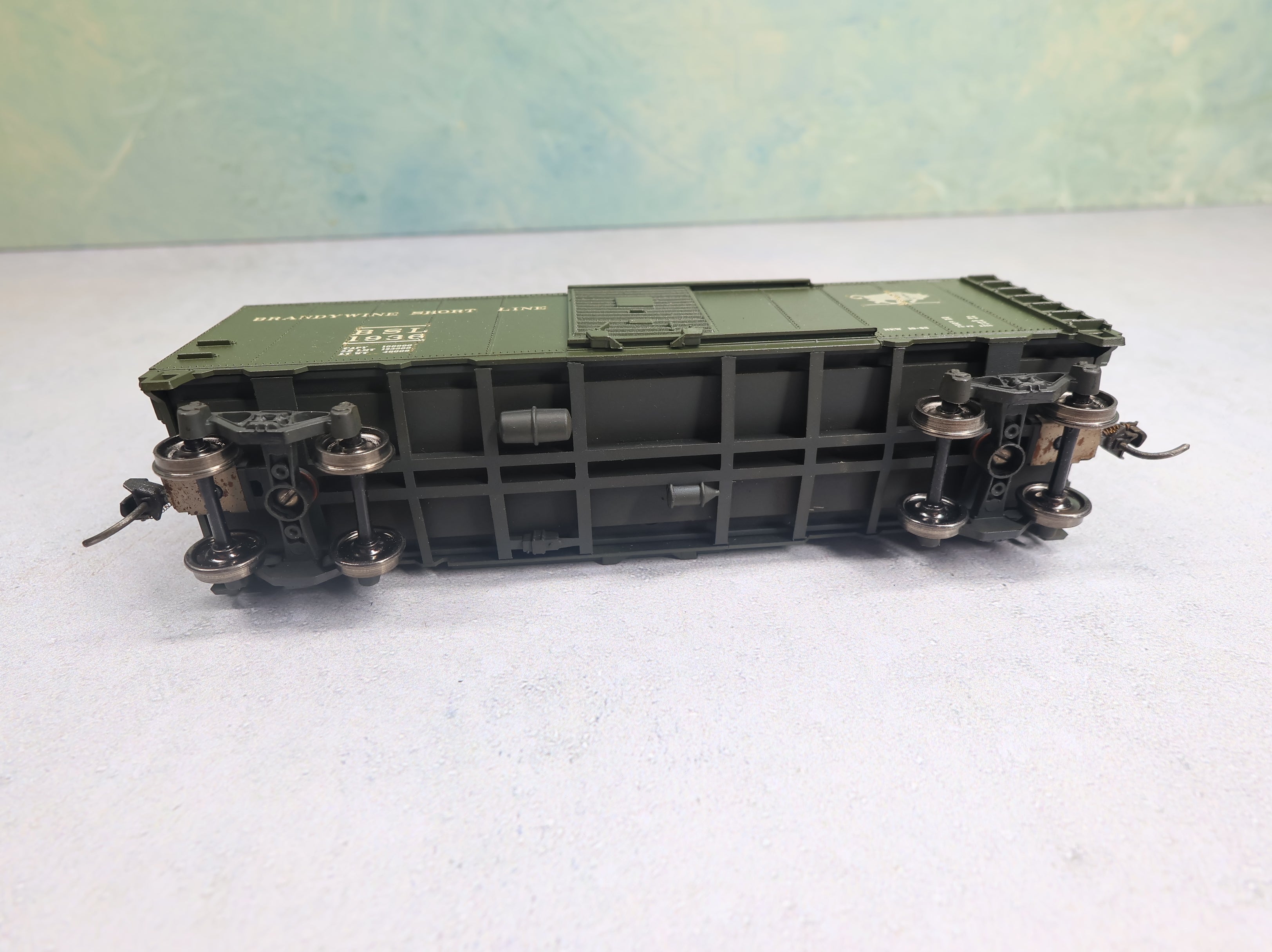 USED Athearn HO Scale 40' Box Car Brandywine Short Line BSL #1936 Decal