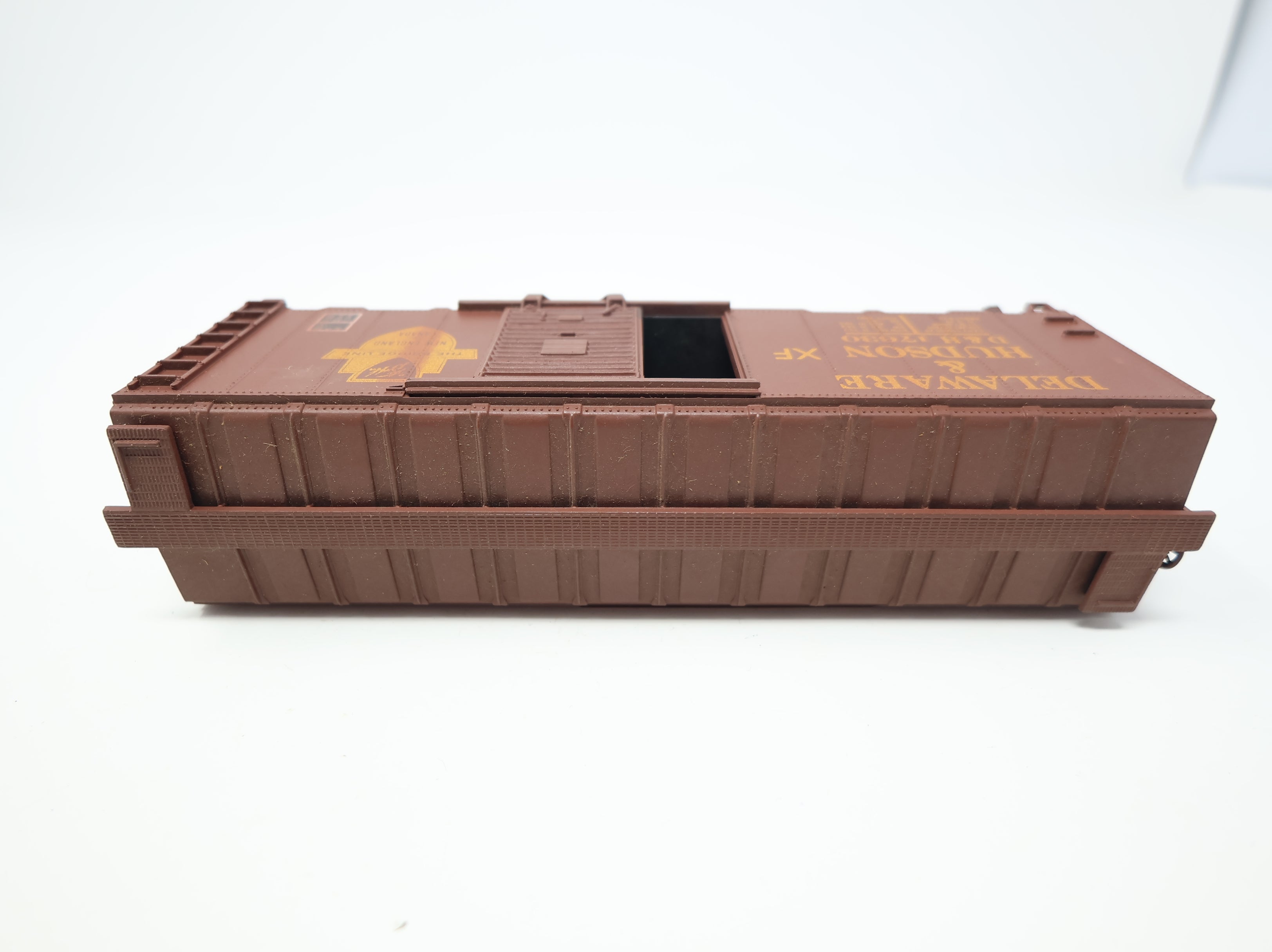 USED Athearn HO Scale 40' Box Car Delaware and Hudson DH #17630 Weathered