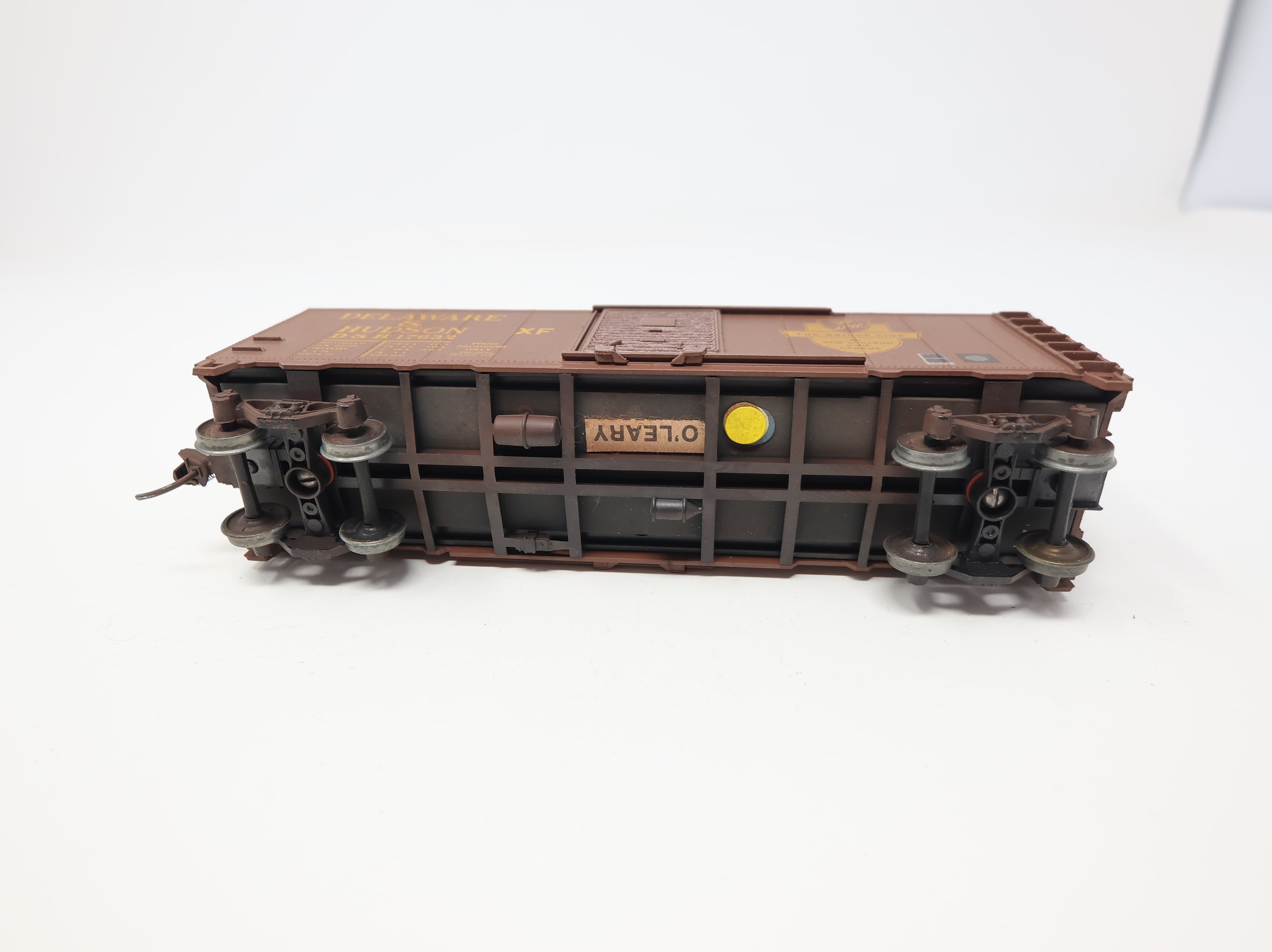 USED Athearn HO Scale 40' Box Car Delaware and Hudson DH #17632 Weathered