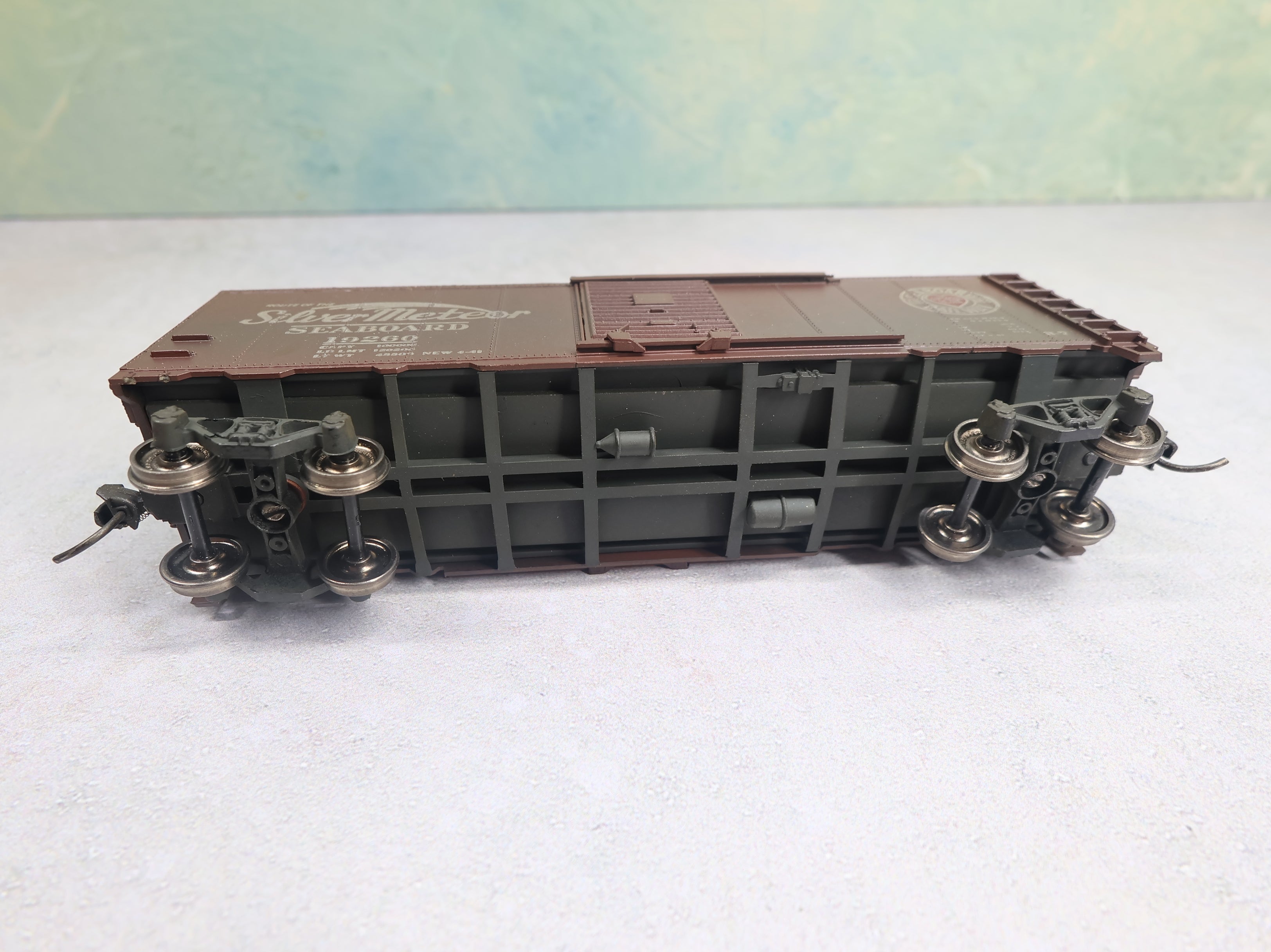 USED Athearn HO Scale 40' Box Car Seaboard Air Line #19260 Weathered