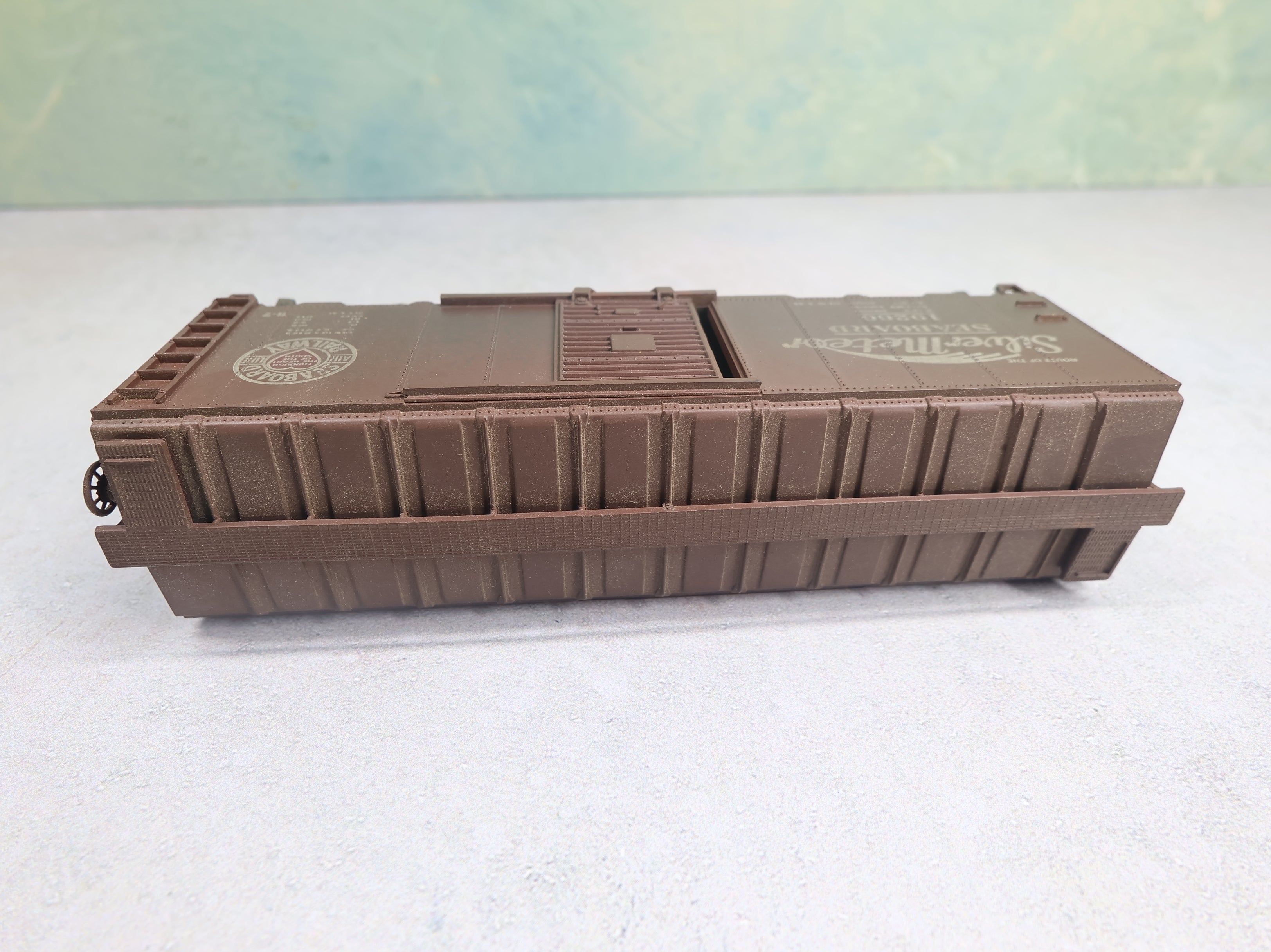 USED Athearn HO Scale 40' Box Car Seaboard Air Line #19260 Weathered