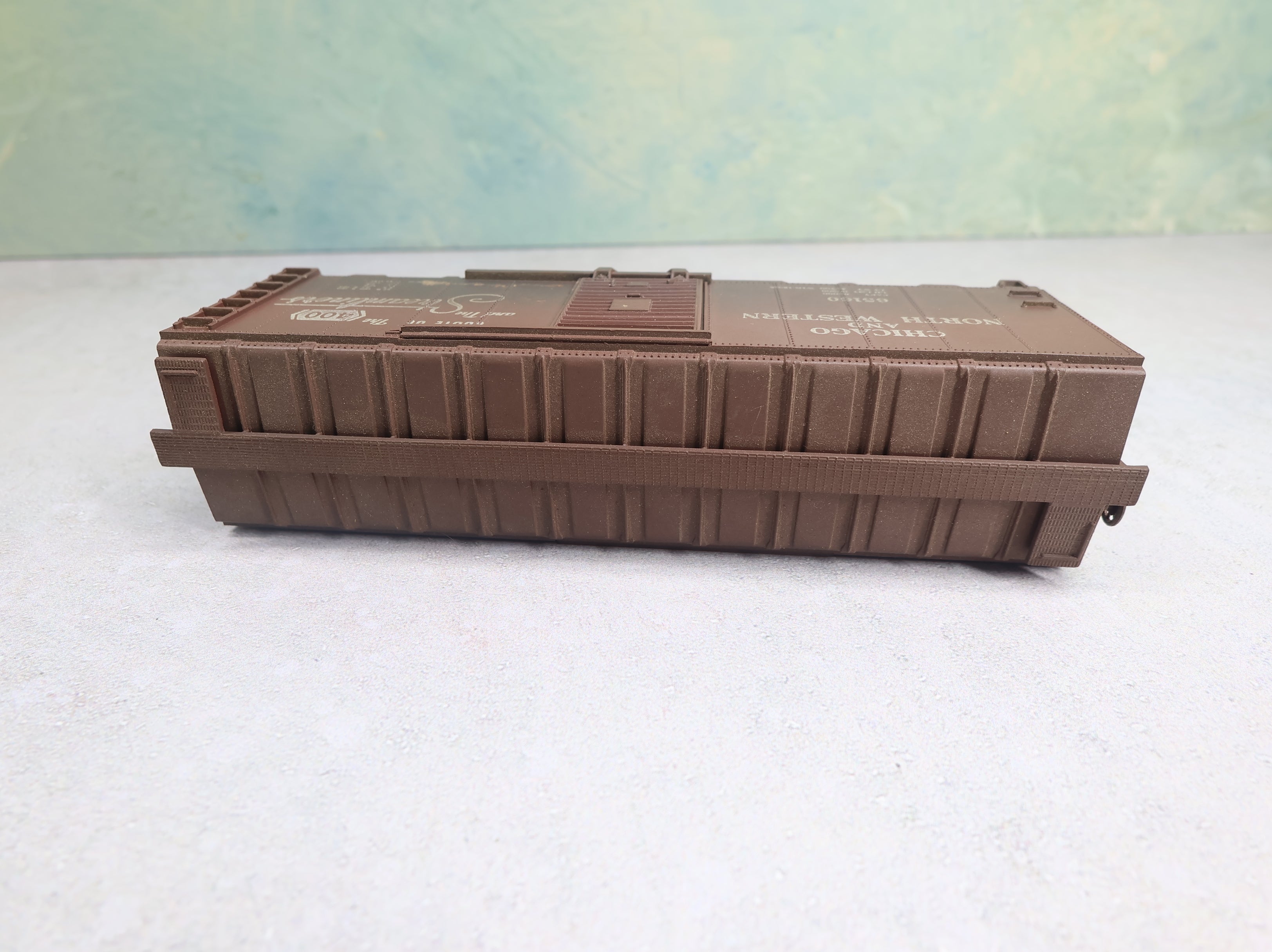 USED Athearn HO Scale 40' Box Car Chicago & North Western #65160 Weathered