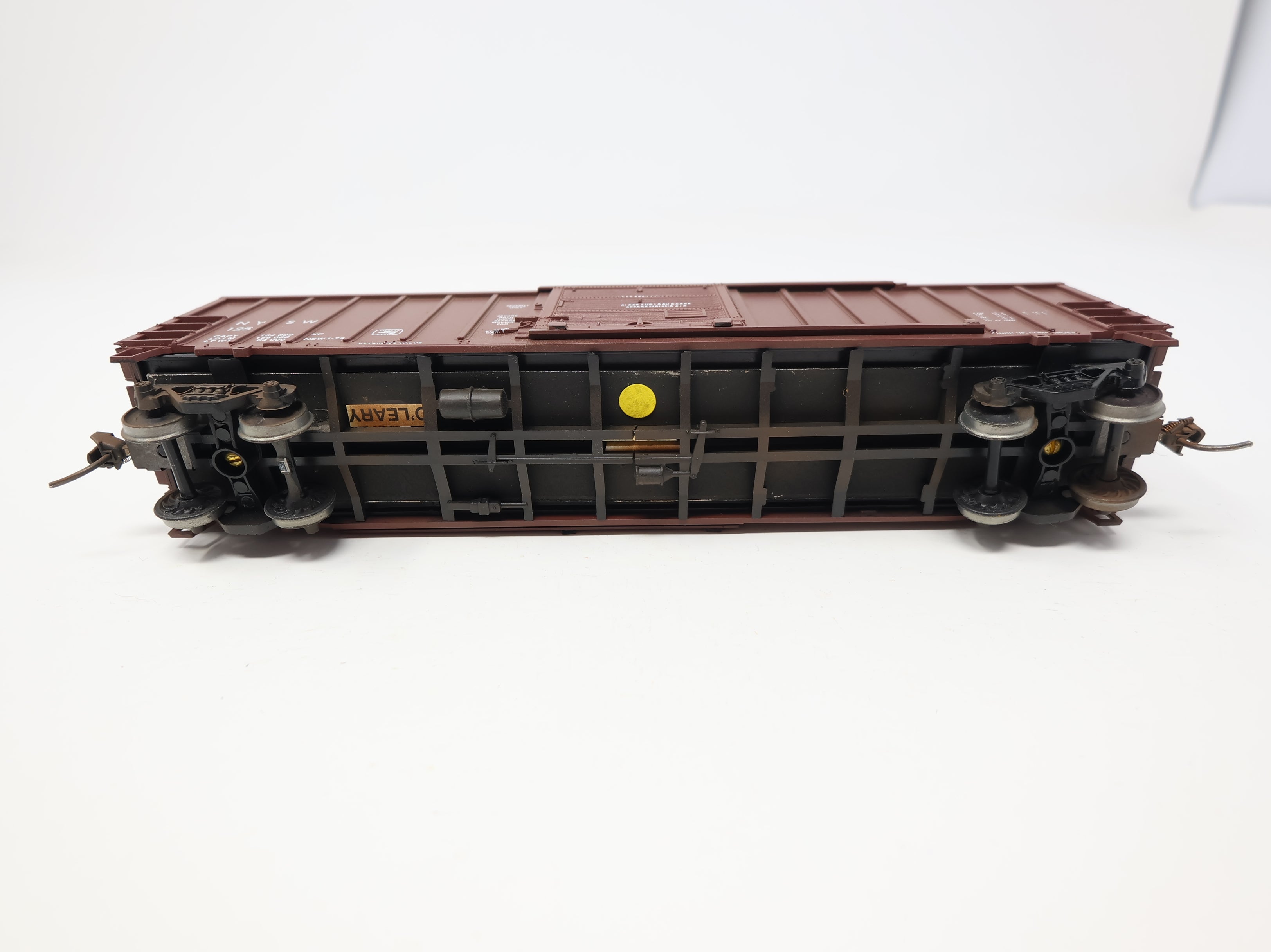 USED Athearn HO Scale 50' Box Car NYSW #125 Light Weathering