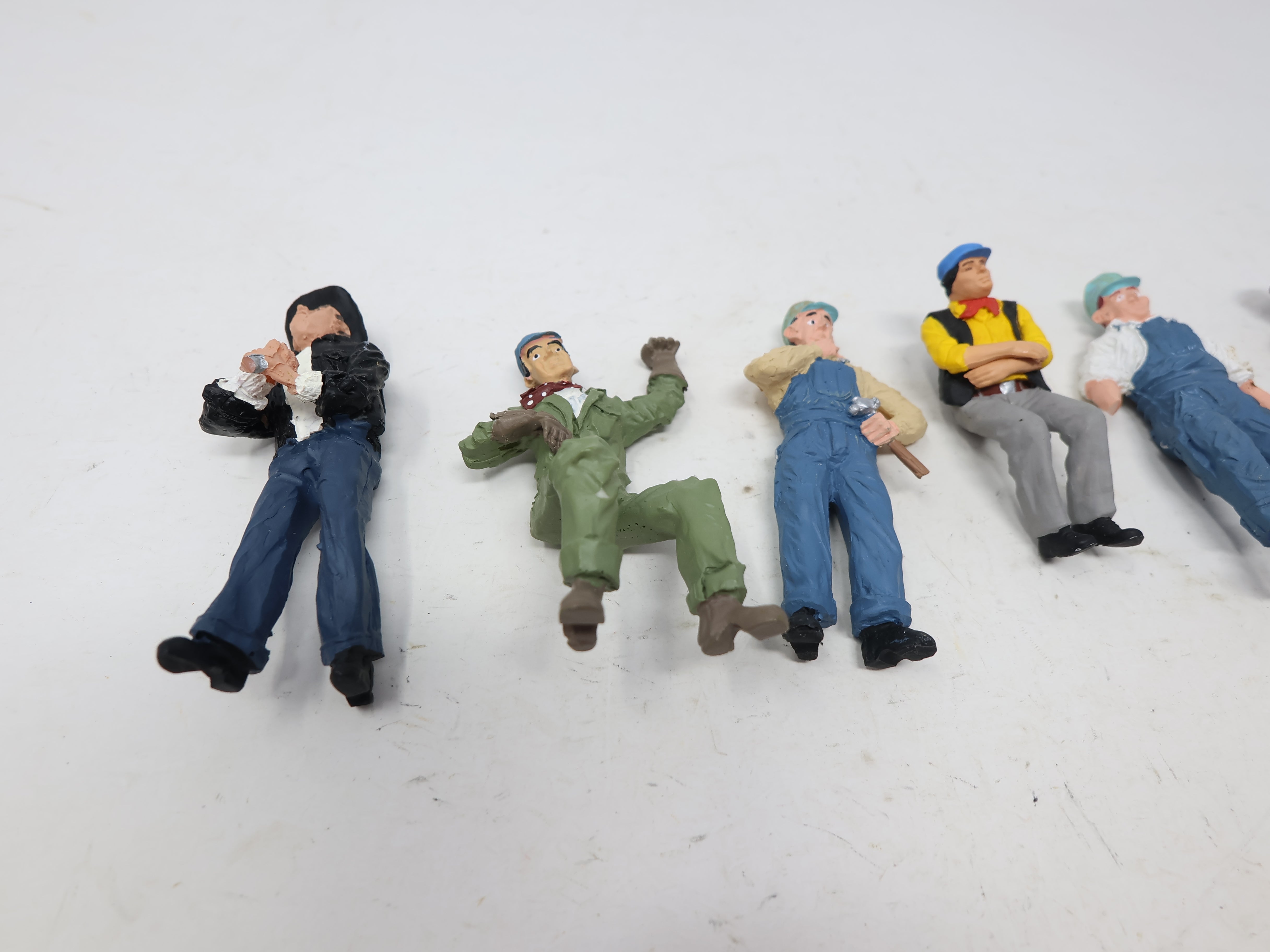 USED G Scale, Lot of 8 Large Scale People Figures