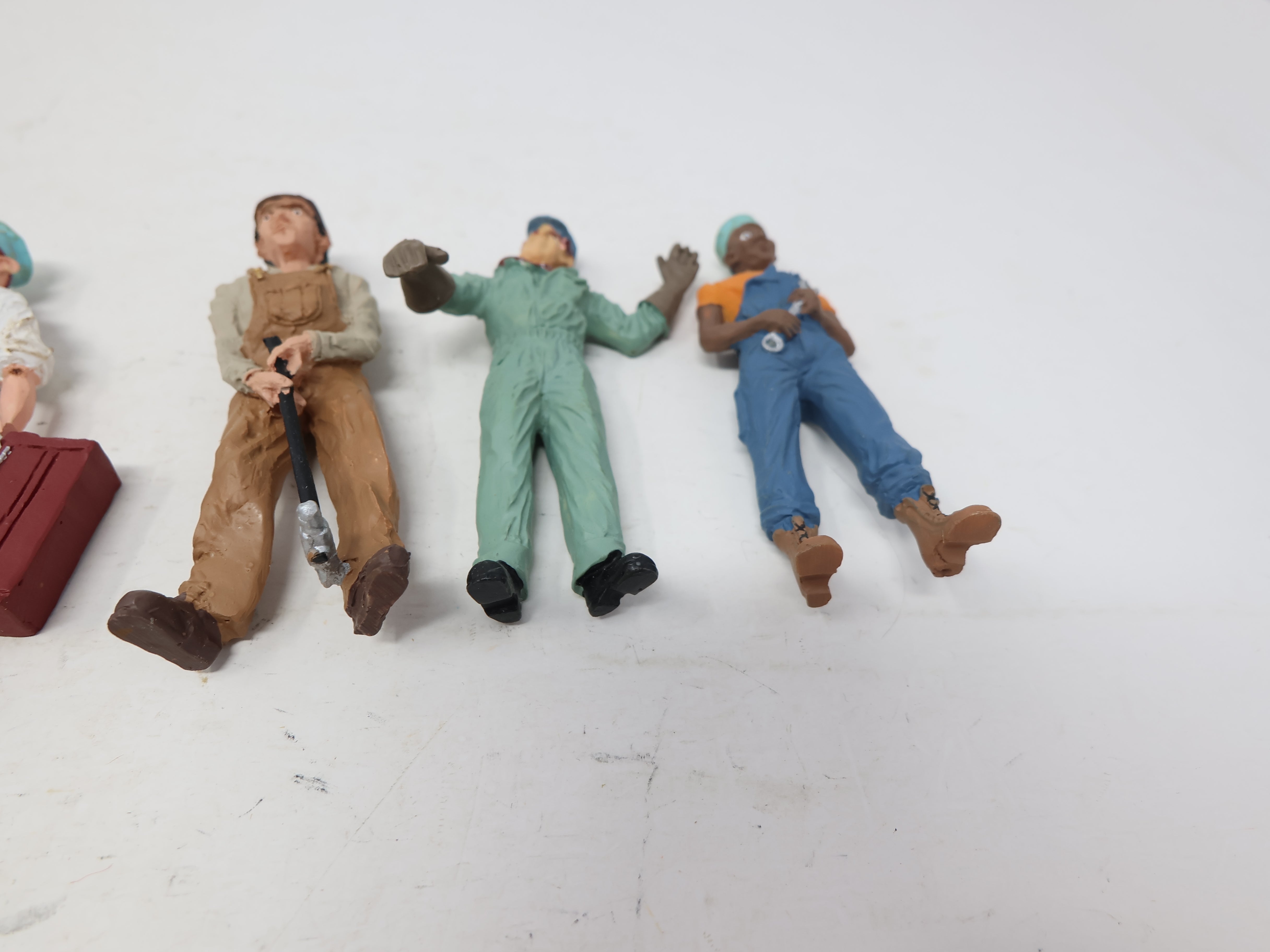 USED G Scale, Lot of 8 Large Scale People Figures