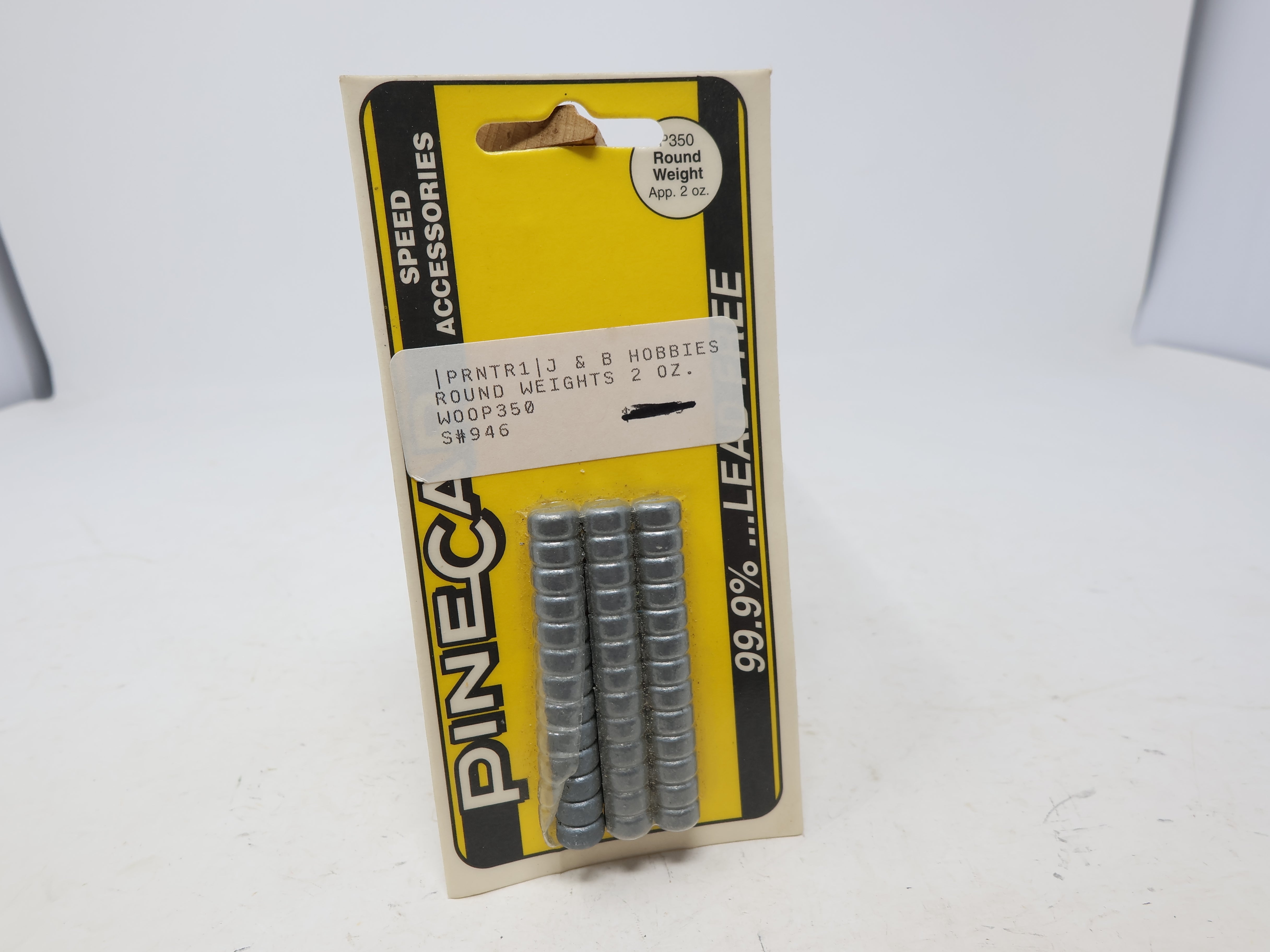 PineCar P350 MULTI Scale, Round Weights (2 oz)