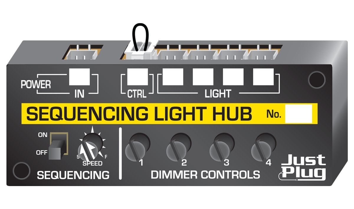 Woodland Scenics JP5680 Multi Scale, Just Plug Sequencing Light Hub