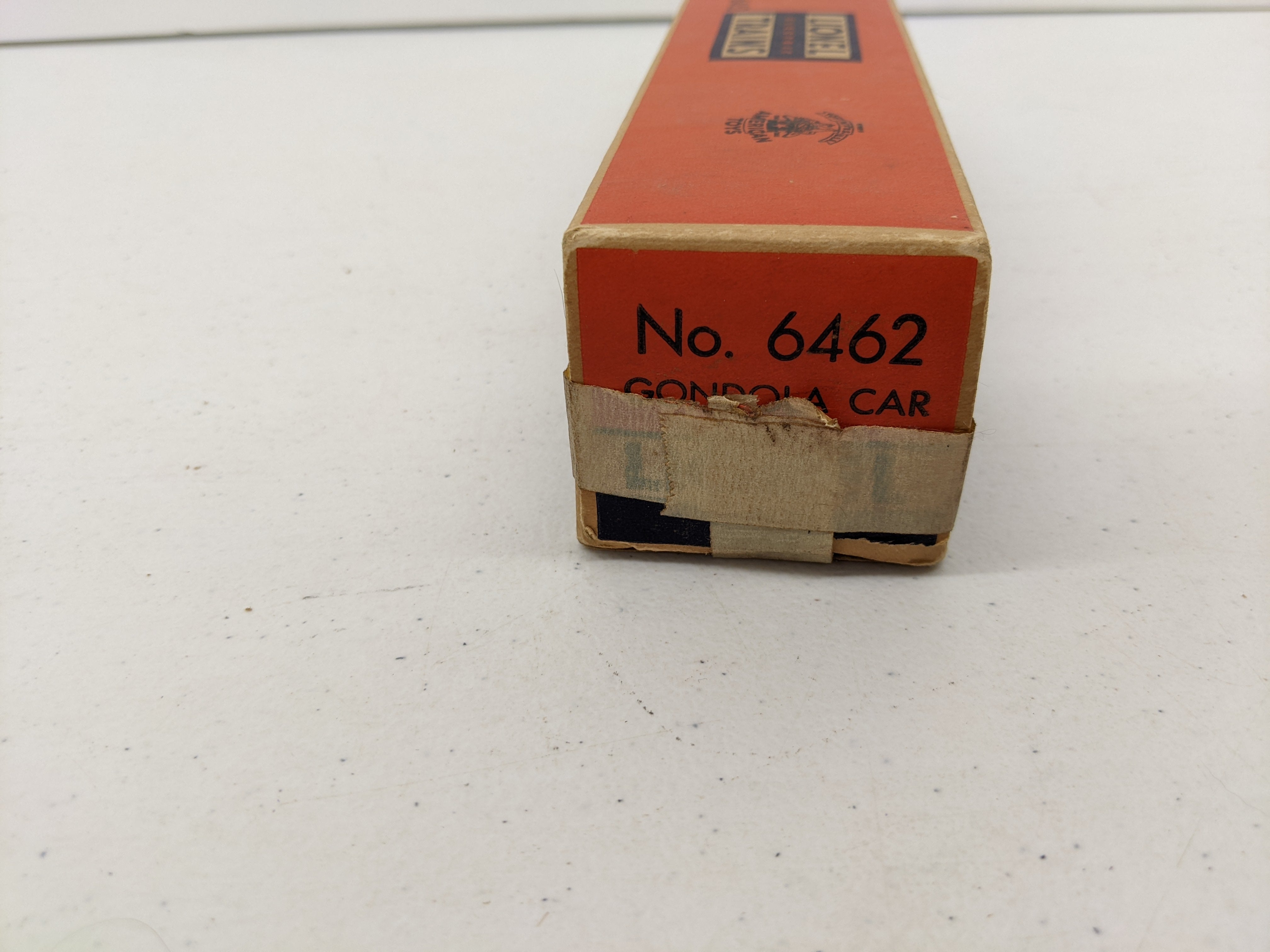 USED Lionel 6462 O Scale, Gondola Car with 6 Barrels, New York Central NYC #6462