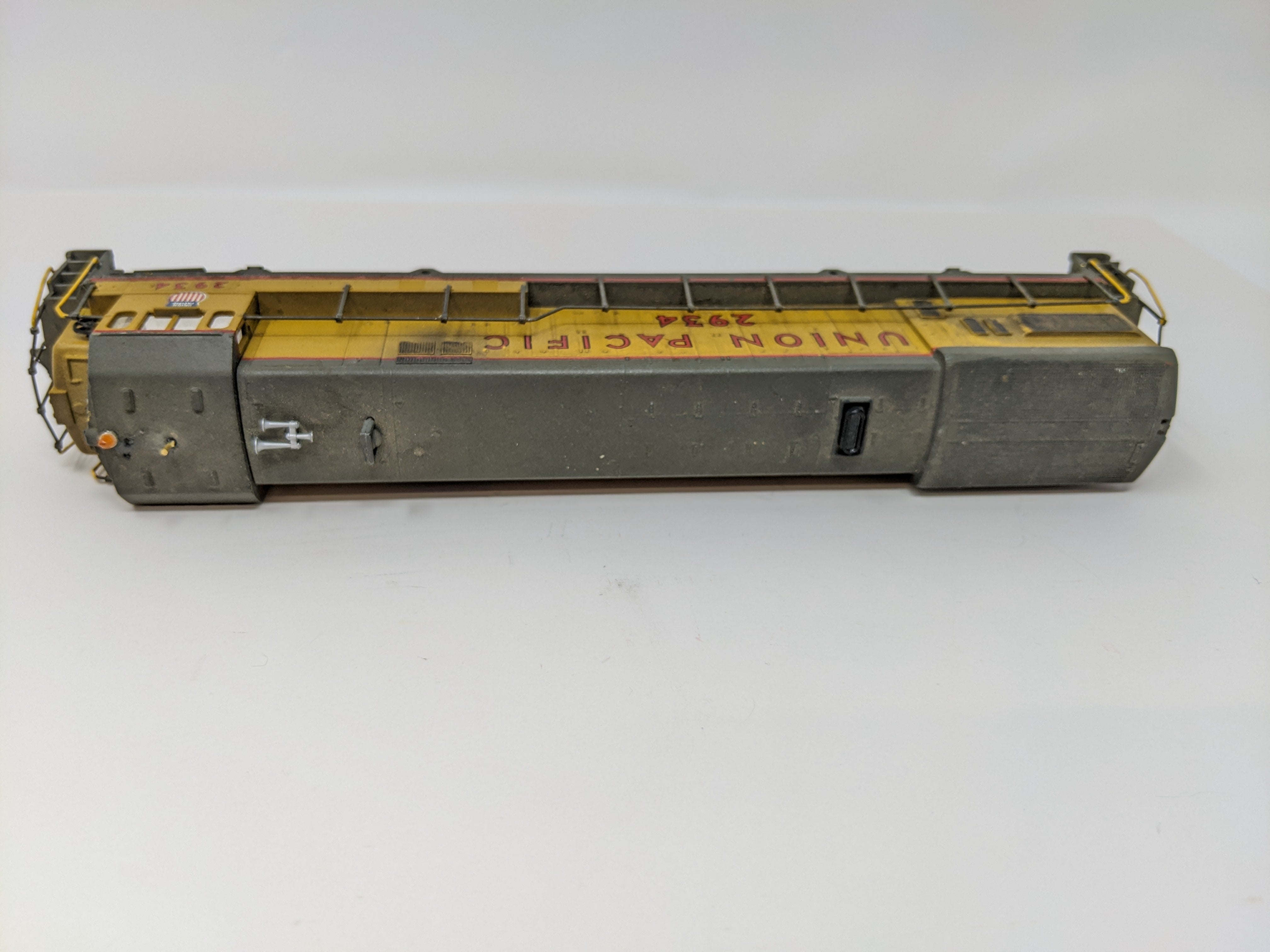 USED Athearn HO Scale, U30C Diesel Locomotive, Union Pacific #2934, Custom, Needs Work