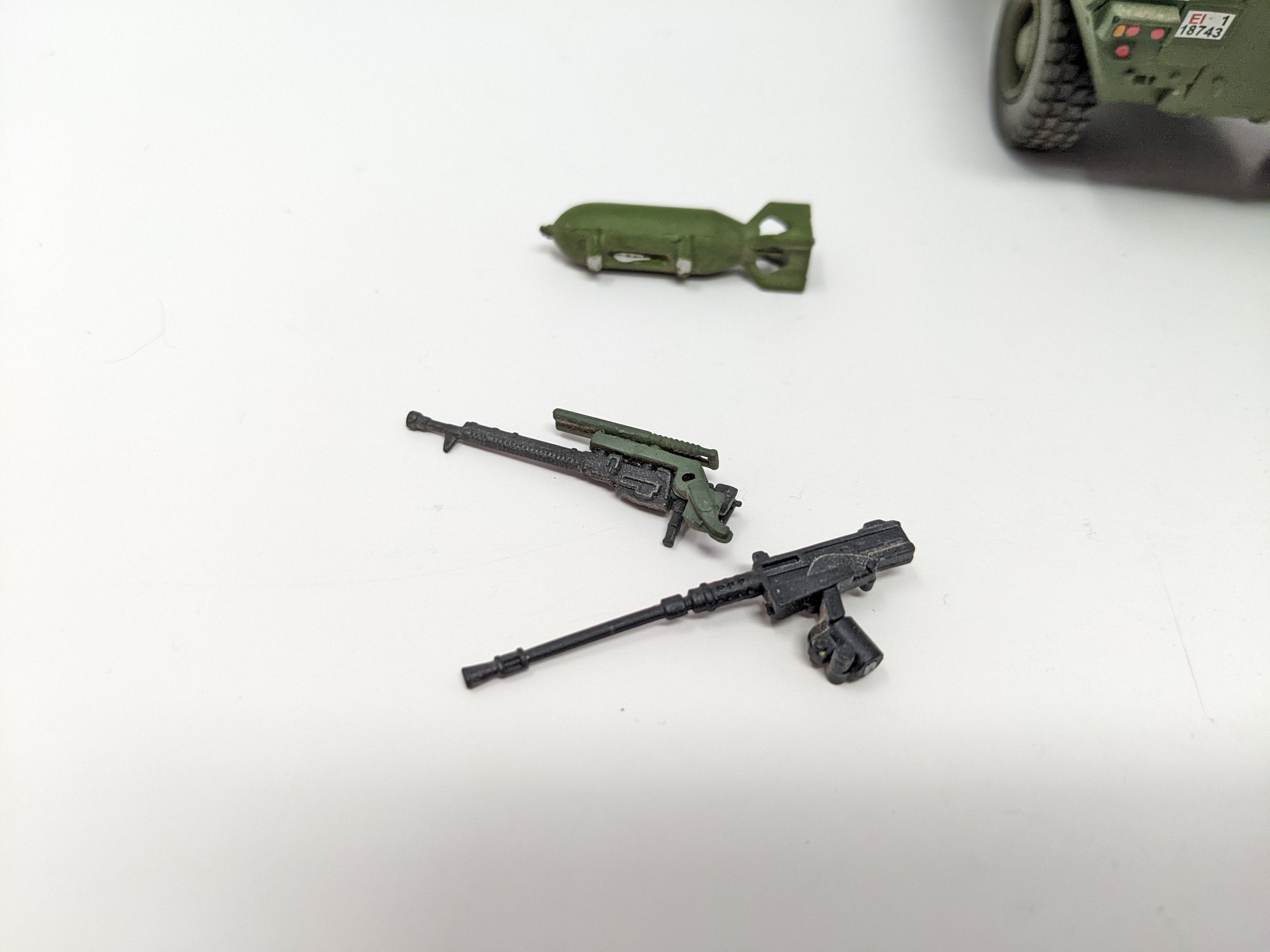 USED , Lot of 2 Army Tanks (Criel Model & Unbranded)