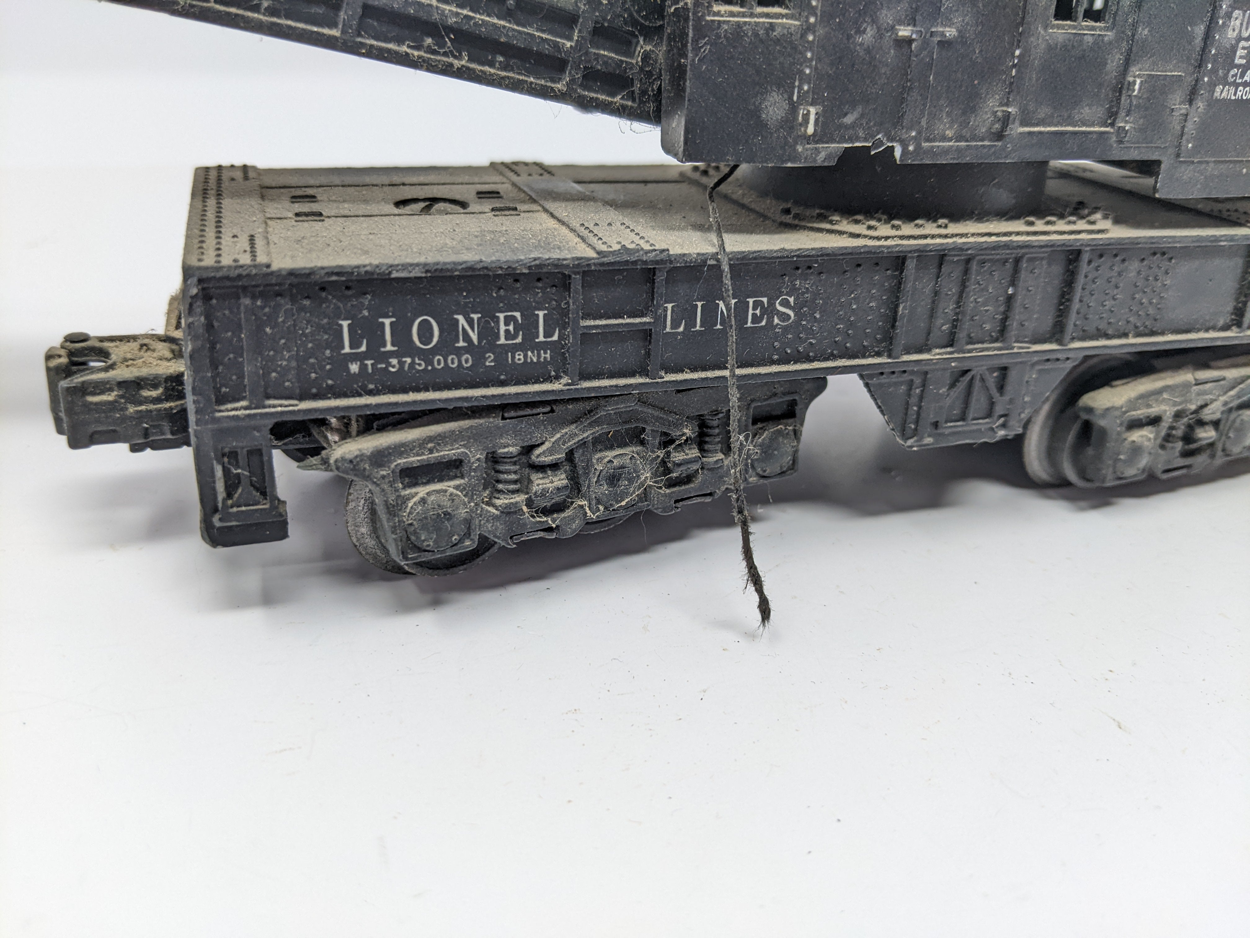 USED Lionel O, Bucyrus Erie Class 250 Railroad Crane #2460