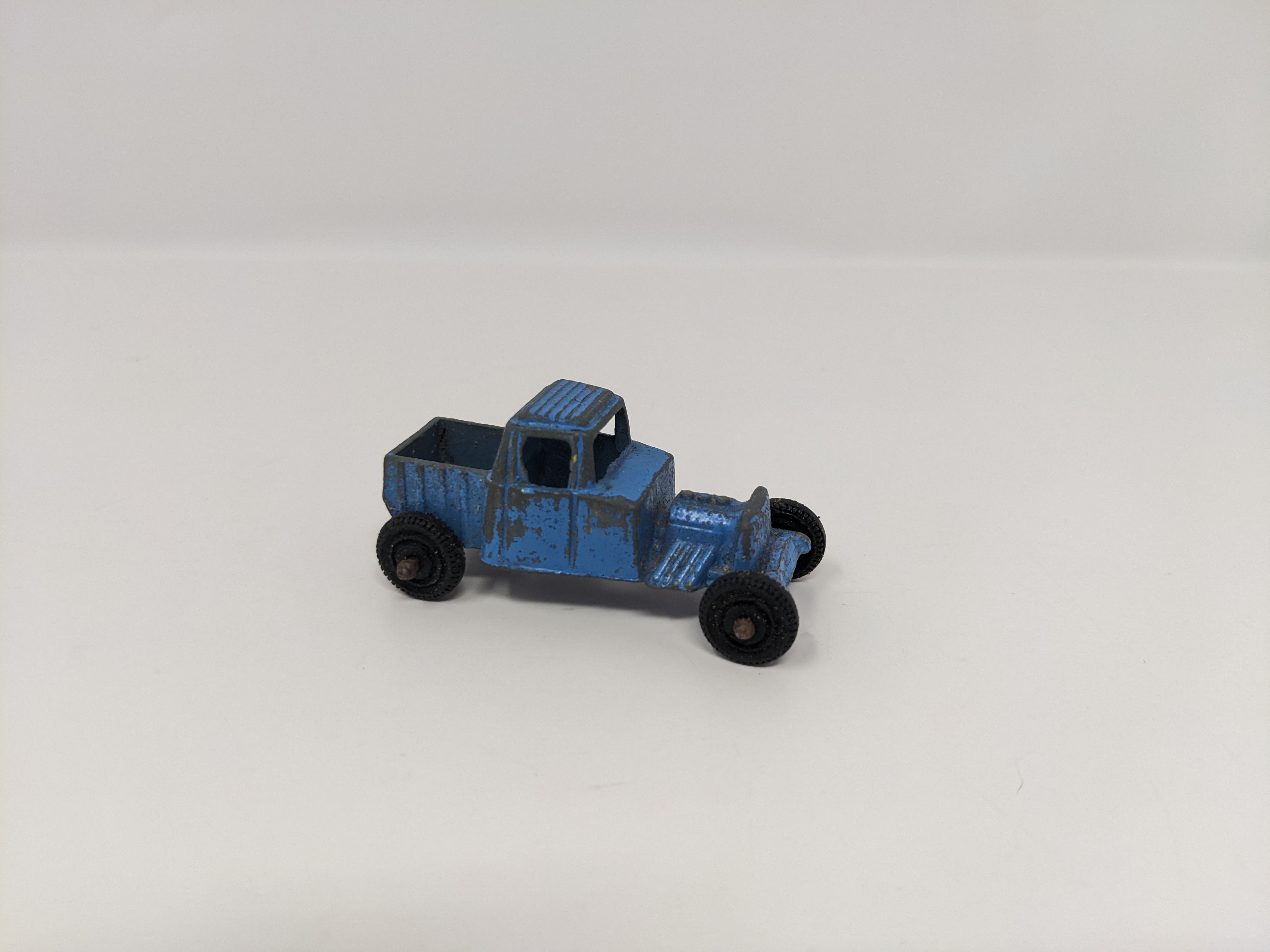 USED , Vintage Tootisetoy Blue Hot Rod Pickup Truck, Die Cast Car