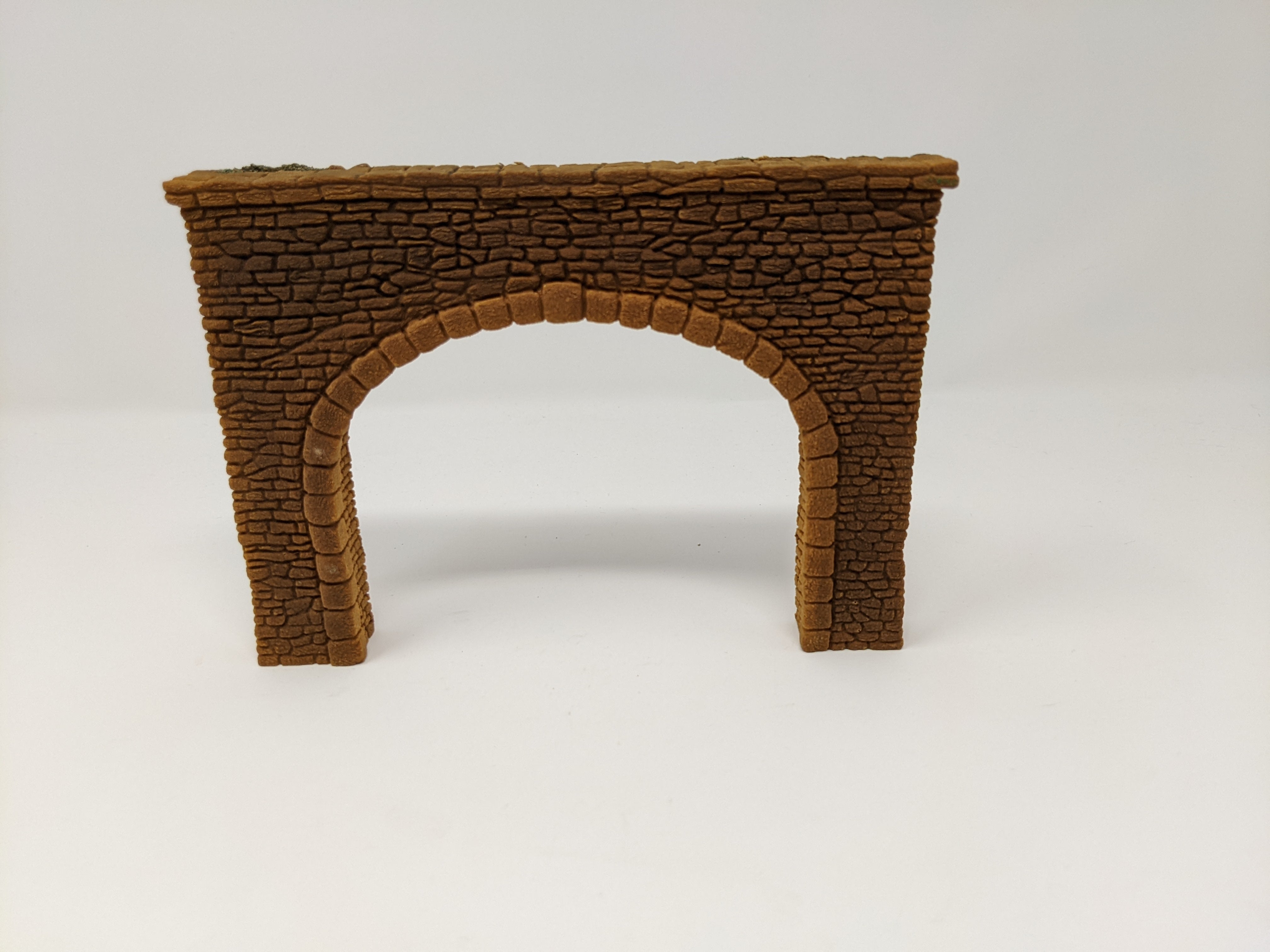 USED HO Scale, Custom Wood Double Tunnel Portal