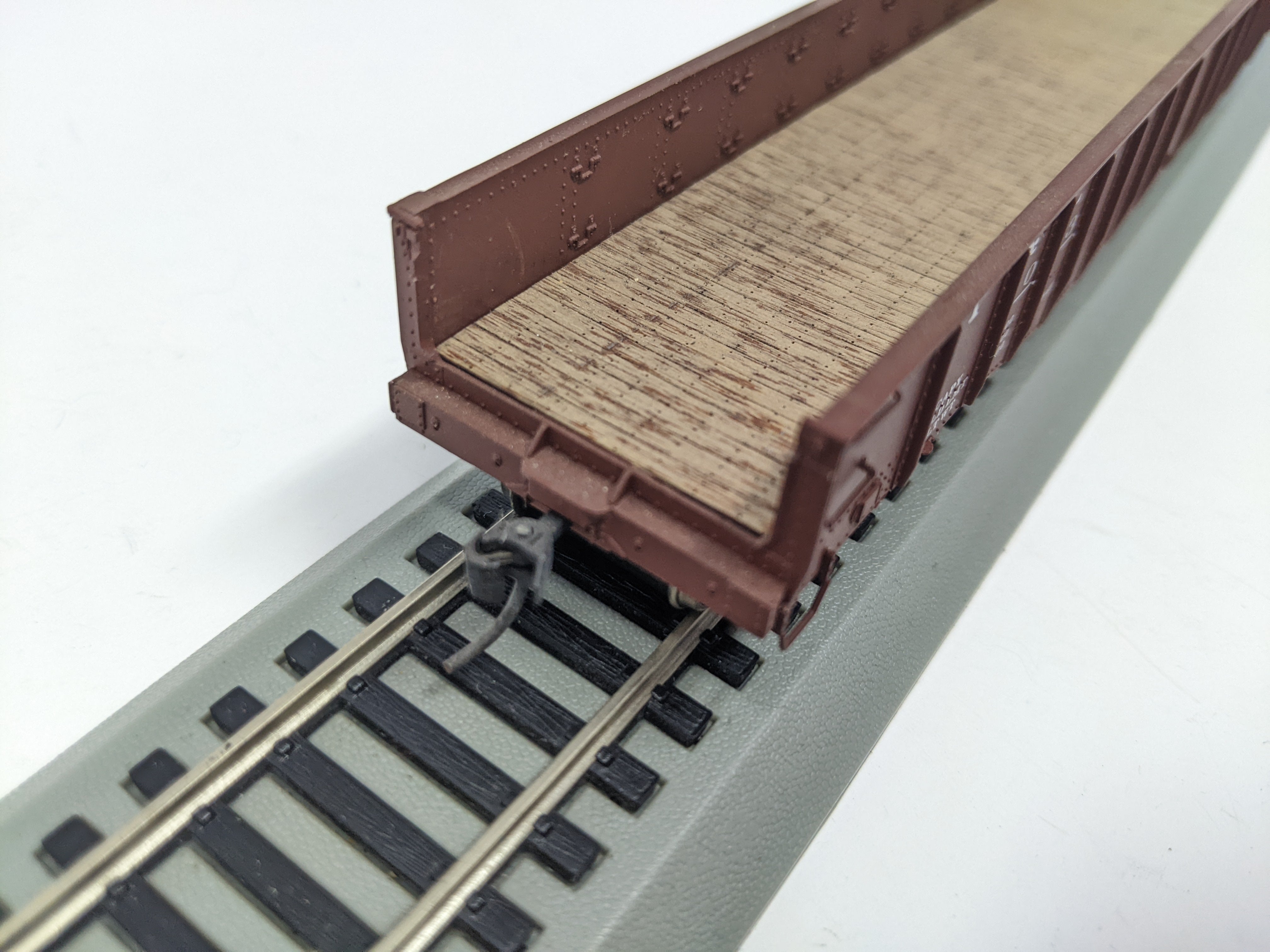 USED Life-Like HO Scale, 52'6'' Drop End Mill Gondola P&LE #40331, Read Description