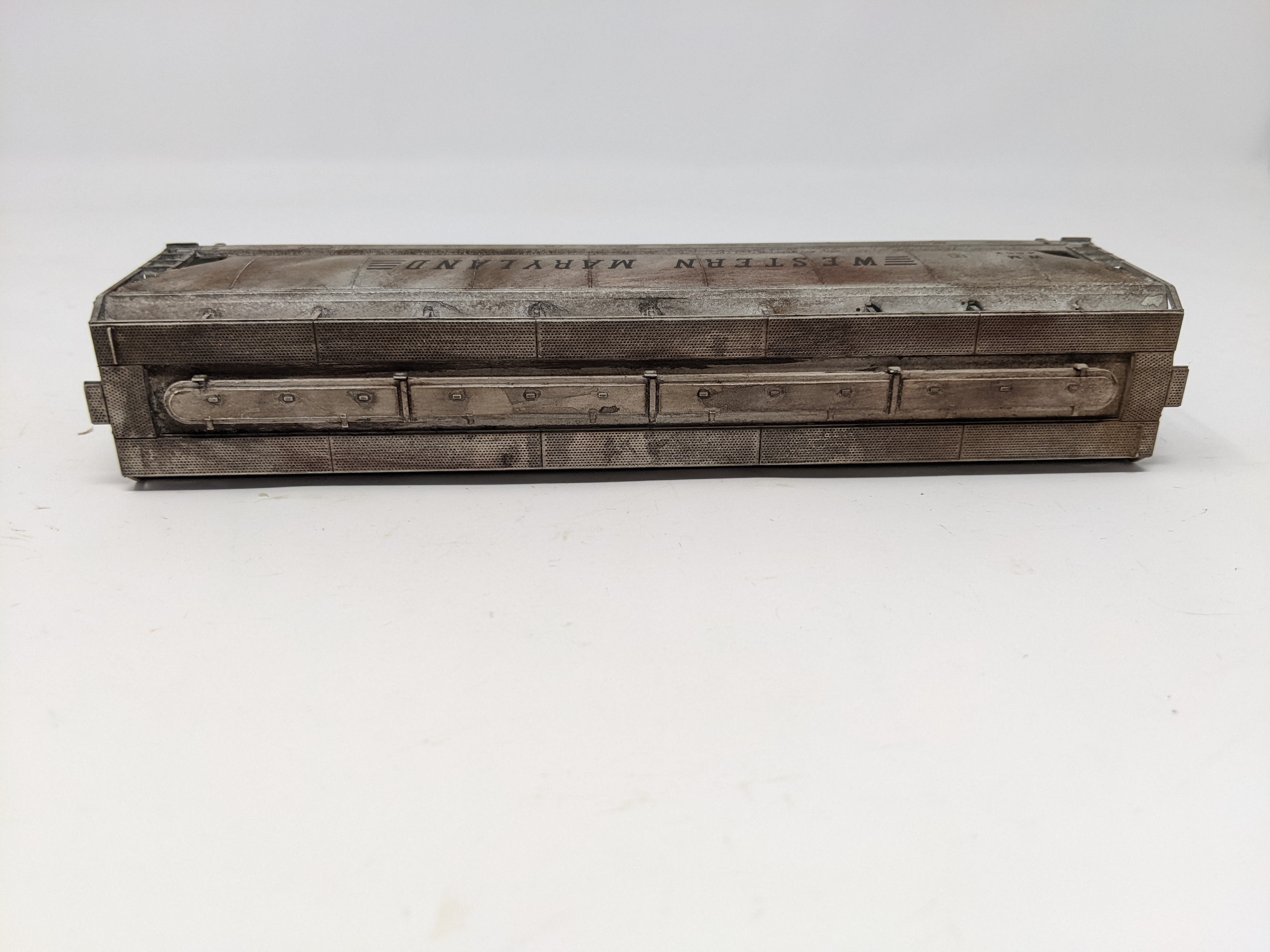 USED Accurail 2113 HO Scale, 3 Bay ACF Hopper, Weathered, Western Maryland WM #4652