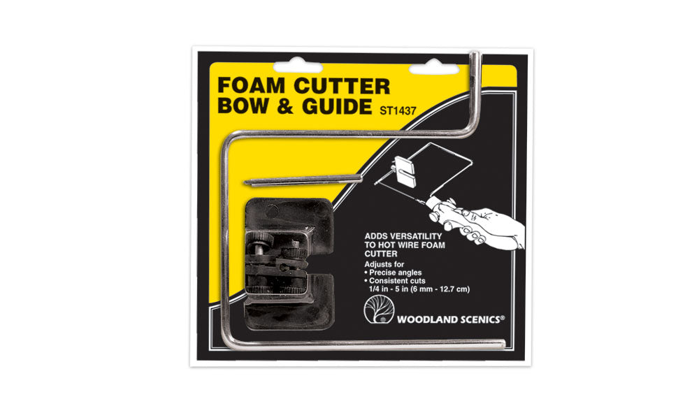 USED Woodland Scenics ST1437 Foam Cutter Bow & Guide