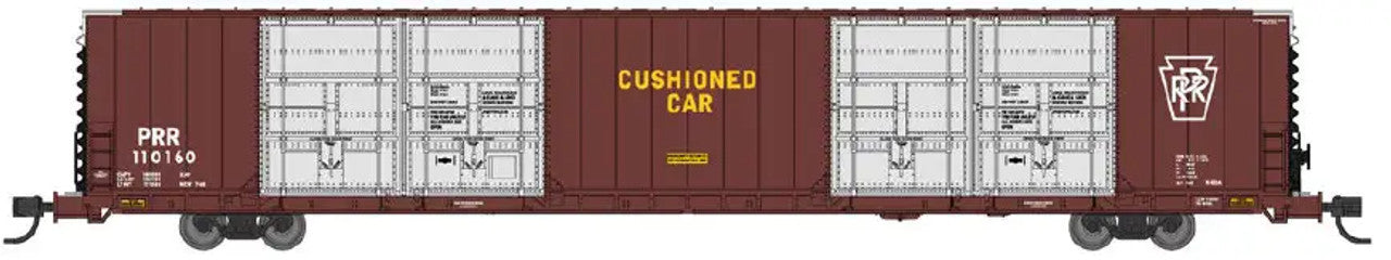 Bluford Shops 87331 N Scale, Pullman-Standard 86' Quad Door Auto Parts Boxcar, Pennsylvania PRR #110138