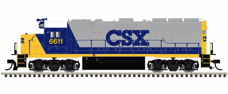 Atlas Master 10004027 HO Scale GP40 Diesel Locomotive CSX Bright Future Gold ESU LokSound 5