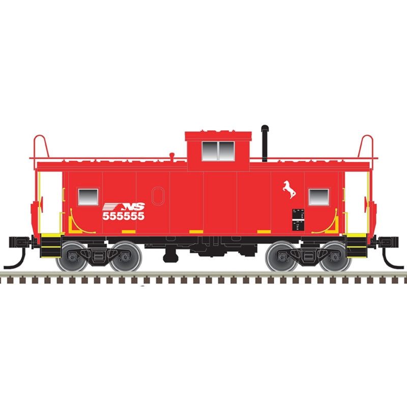 Atlas Master 20006235 HO Scale, Standard Cupola Caboose, Norfolk Southern #555555