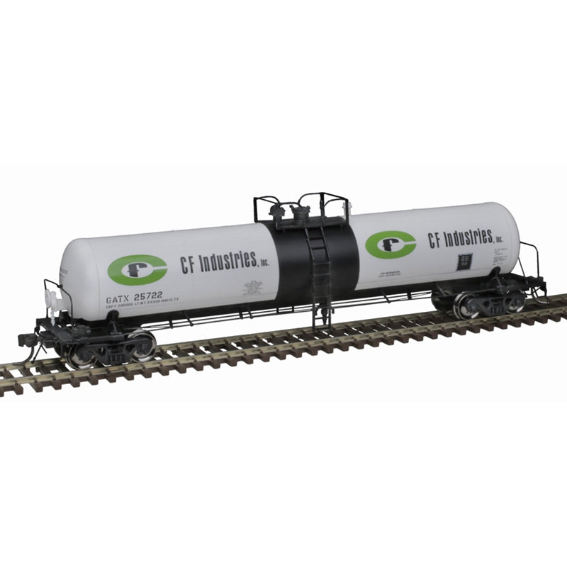 Atlas Master 20006963 HO Scale 20,700 Gallon Non-Insulated Tank Car CF Industries GATX #25715