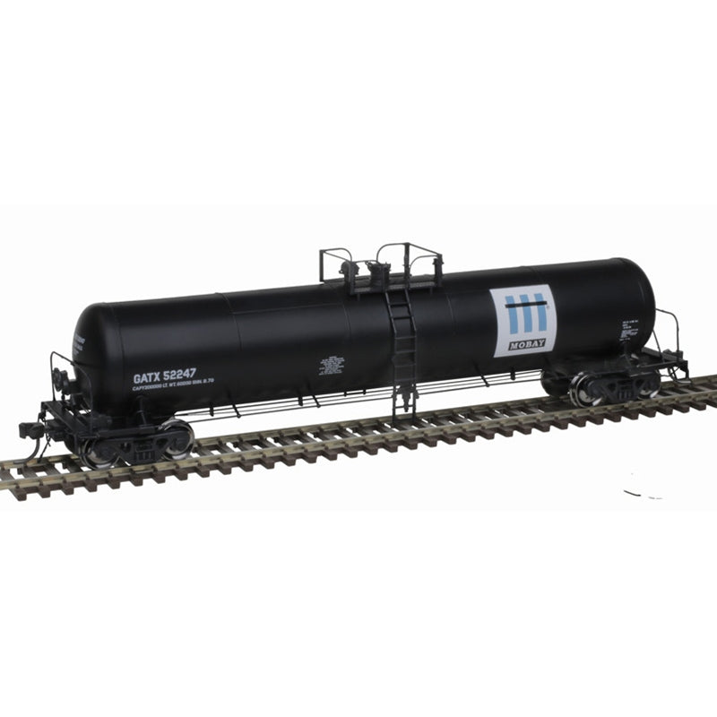 Atlas Master 20006969 HO Scale 20,700 Gallon Non-Insulated Tank Car Mobay Chemicals GATX #52244