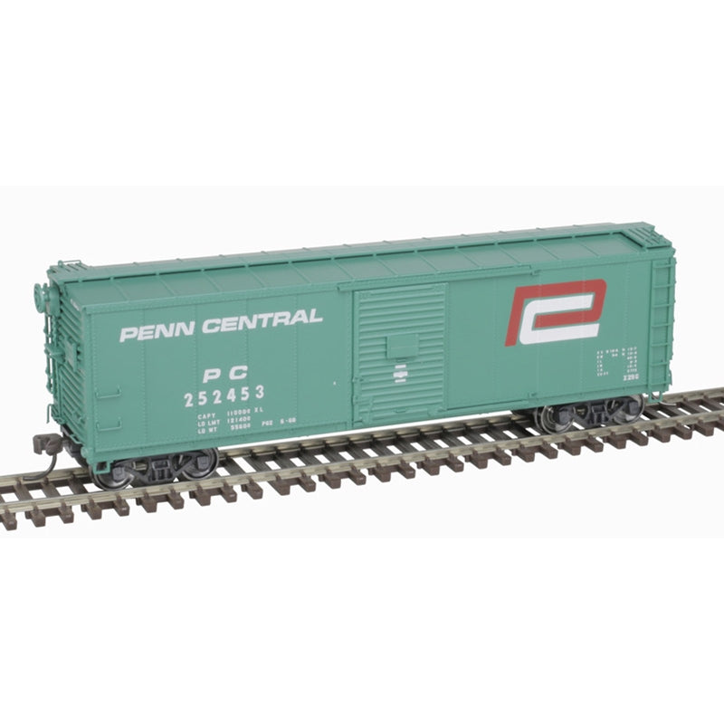 Atlas 20007081 HO Scale, USRA Steel Rebuilt Box Car, Penn Central PC #252453