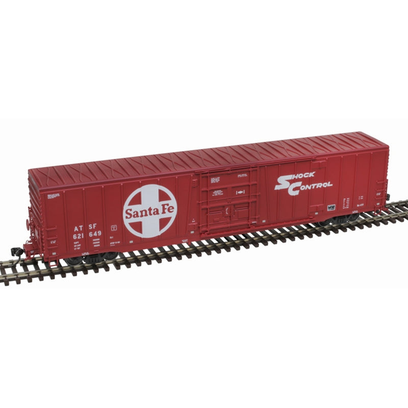 Atlas Master 20007298 HO Scale Bx-177 60' Box Car Santa Fe ATSF #621786 Shock Control