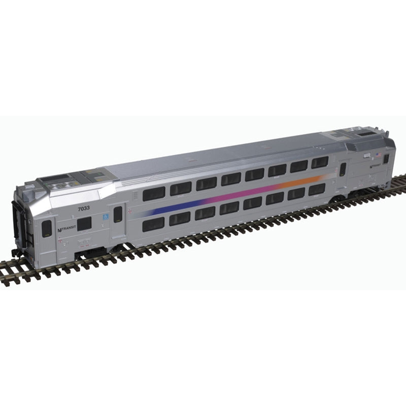 Atlas Master 20007382 HO Scale Multi-Level Cab Car New Jersey Transit #7033