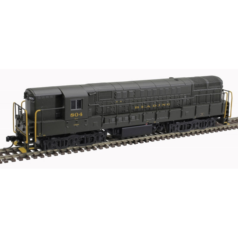 Atlas Master 40005391 N Scale, Train Master PH. 1B Diesel Locomotive, Reading #806, Silver (DC)