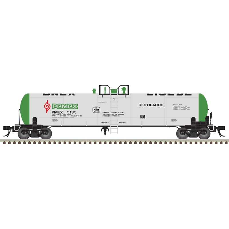 Atlas Master 50006313 N Scale 20,700 Gal Tank Car Pemex PMEX #5132