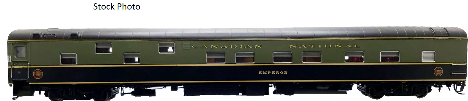 Rapido 101014 HO Scale 1954 Duplex Sleeper Passenger Car Canadian National Emperor #1133