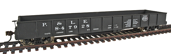 Walthers 932-7470 HO Scale 46' USRA Gondola Pittsburgh & Lake Erie P&LE #47928